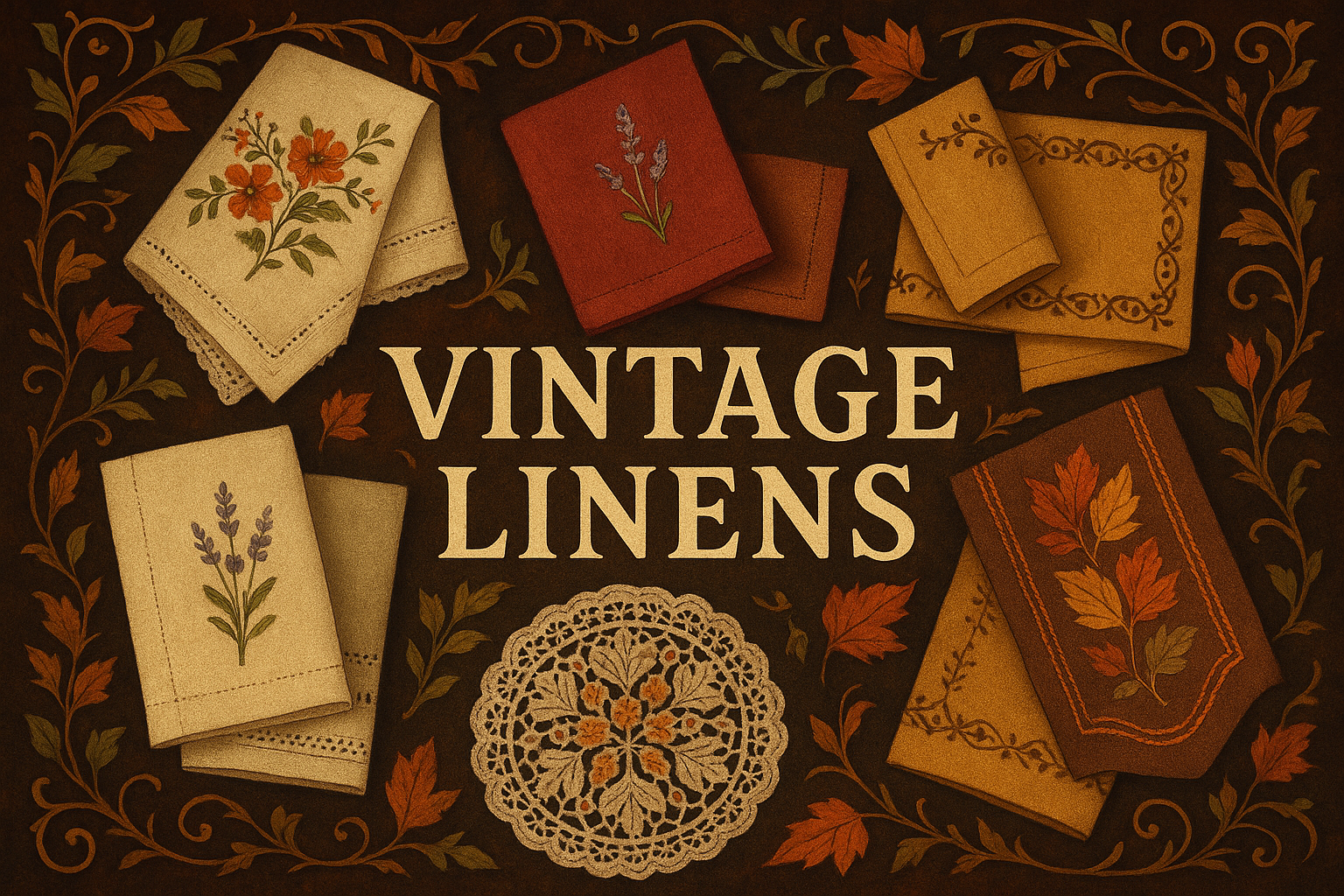 Vintage Linens – Toadstool Farm Vintage