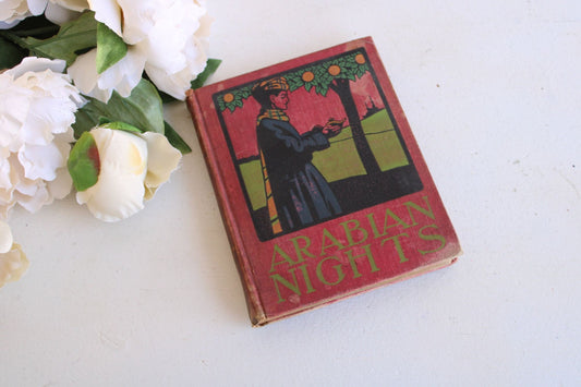 Vintage Antique 1890s Book, "Arabian Nights"  Henry Altemus, Illustrated
