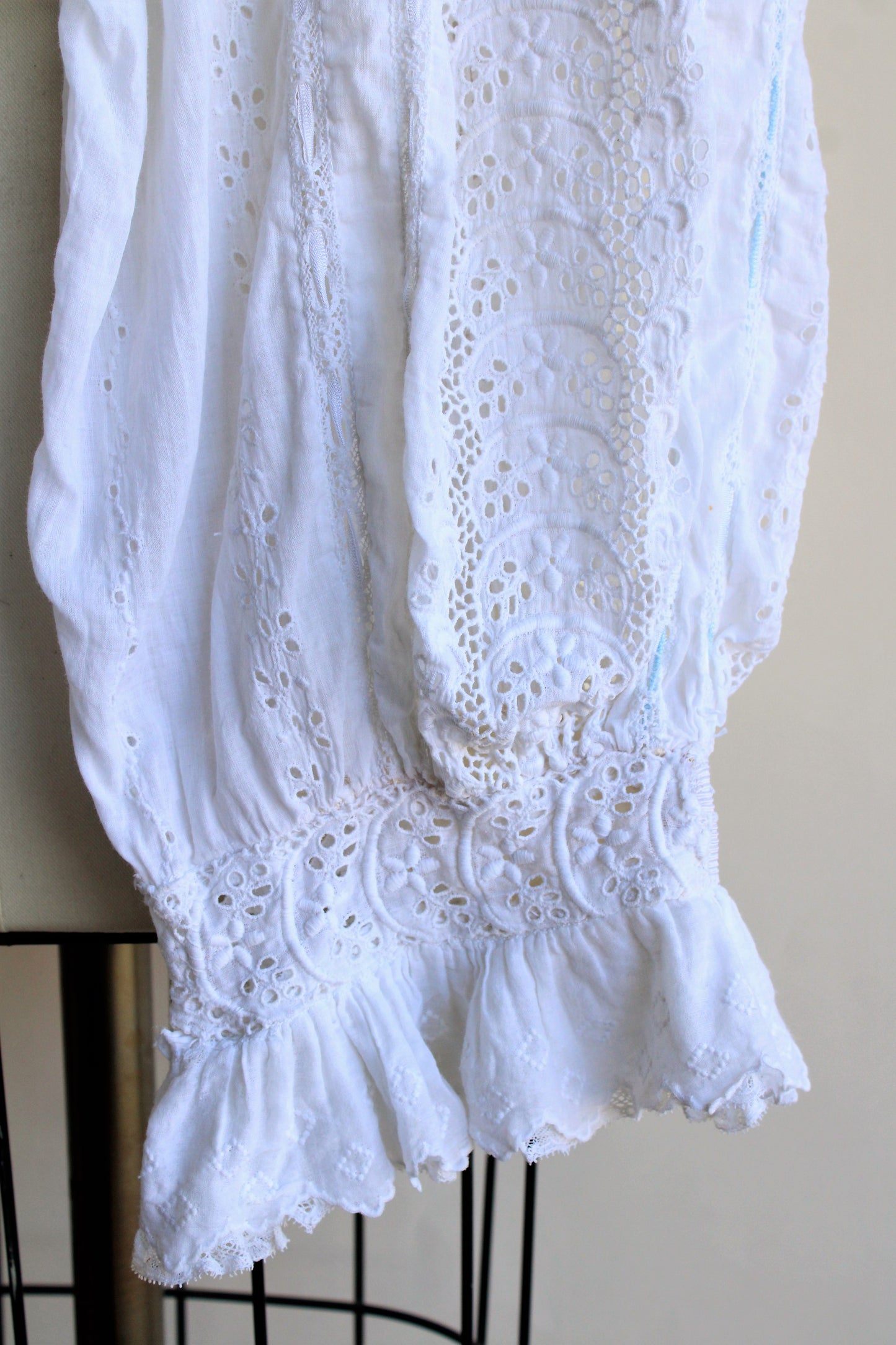 Antique Victorian Eyelet Lace Bloomers