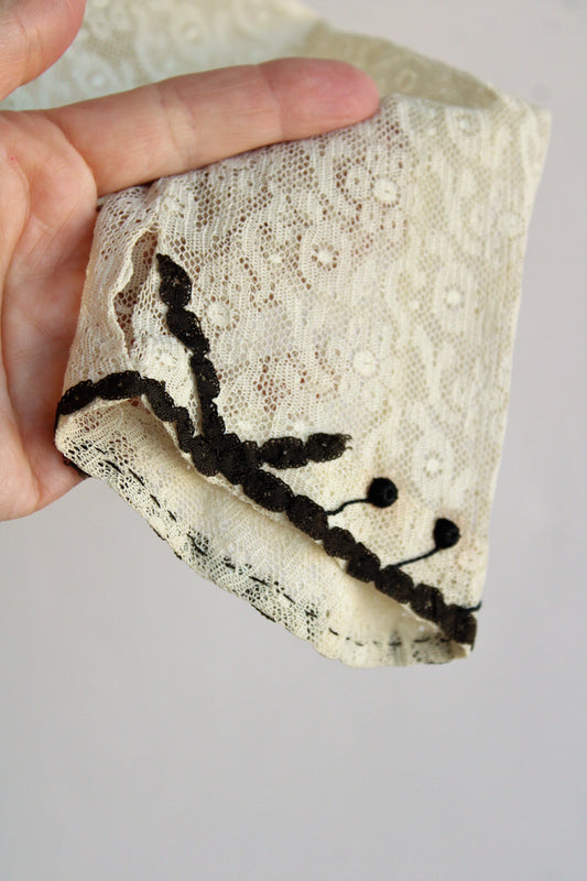 Antique Edwardian Ivory Lace Blouse