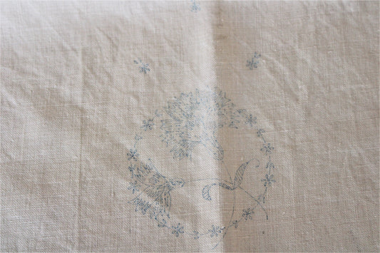 Vintage 1950s Linen Tea Towels for Embroidery