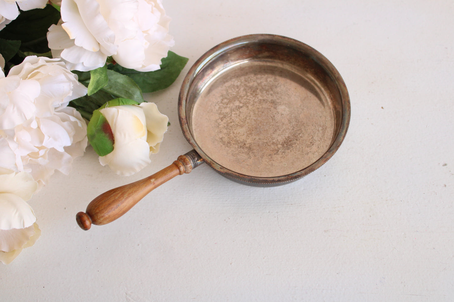 Vintage 1950s Silent Butler, Sheffield Silver Co Plated Over Copper