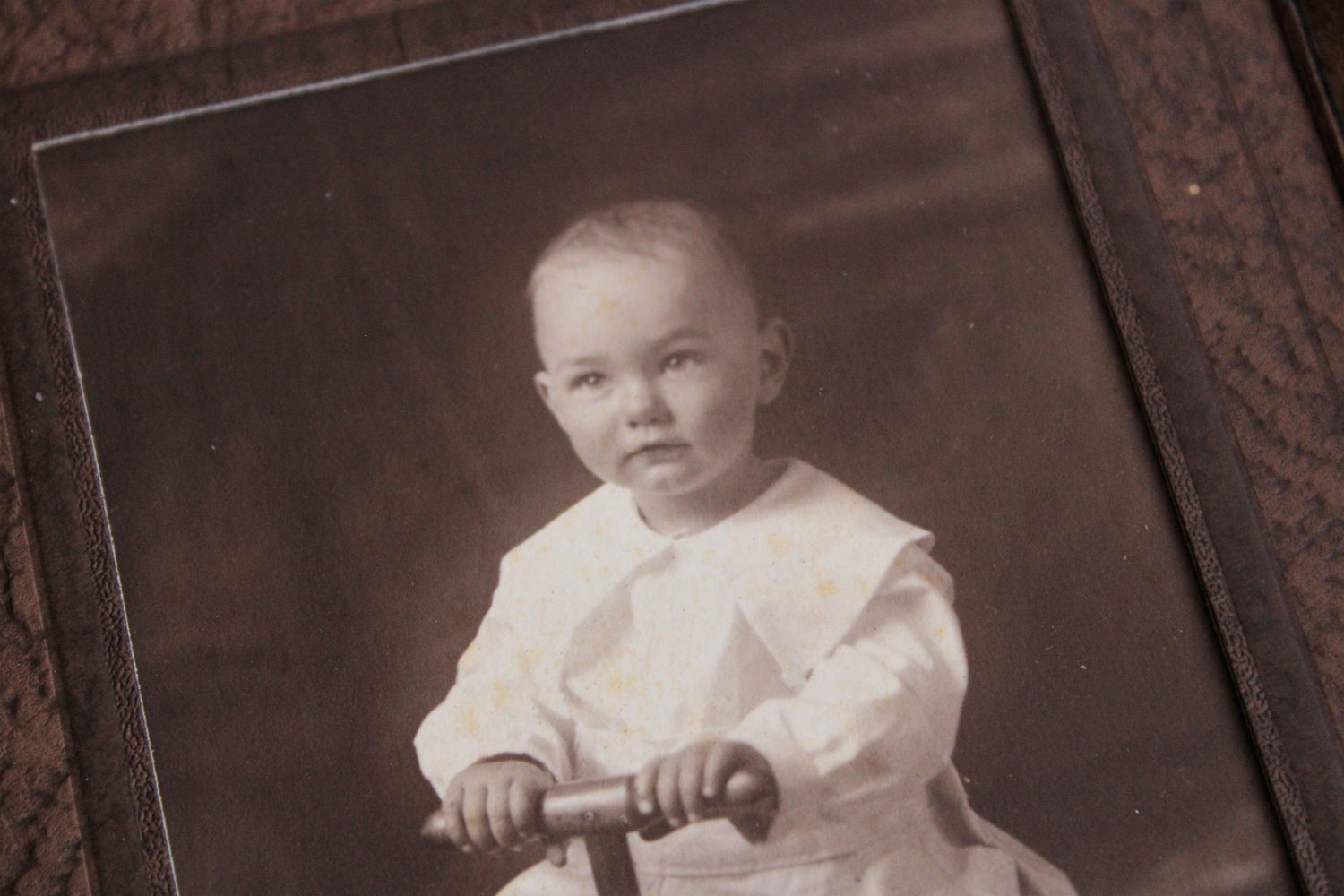 Antique 1900s Baby Photograph