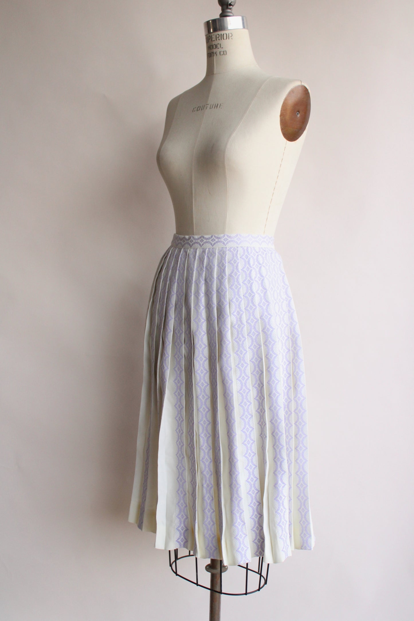 Vintage 1960s Bobbie Brooks Pleated Skirt