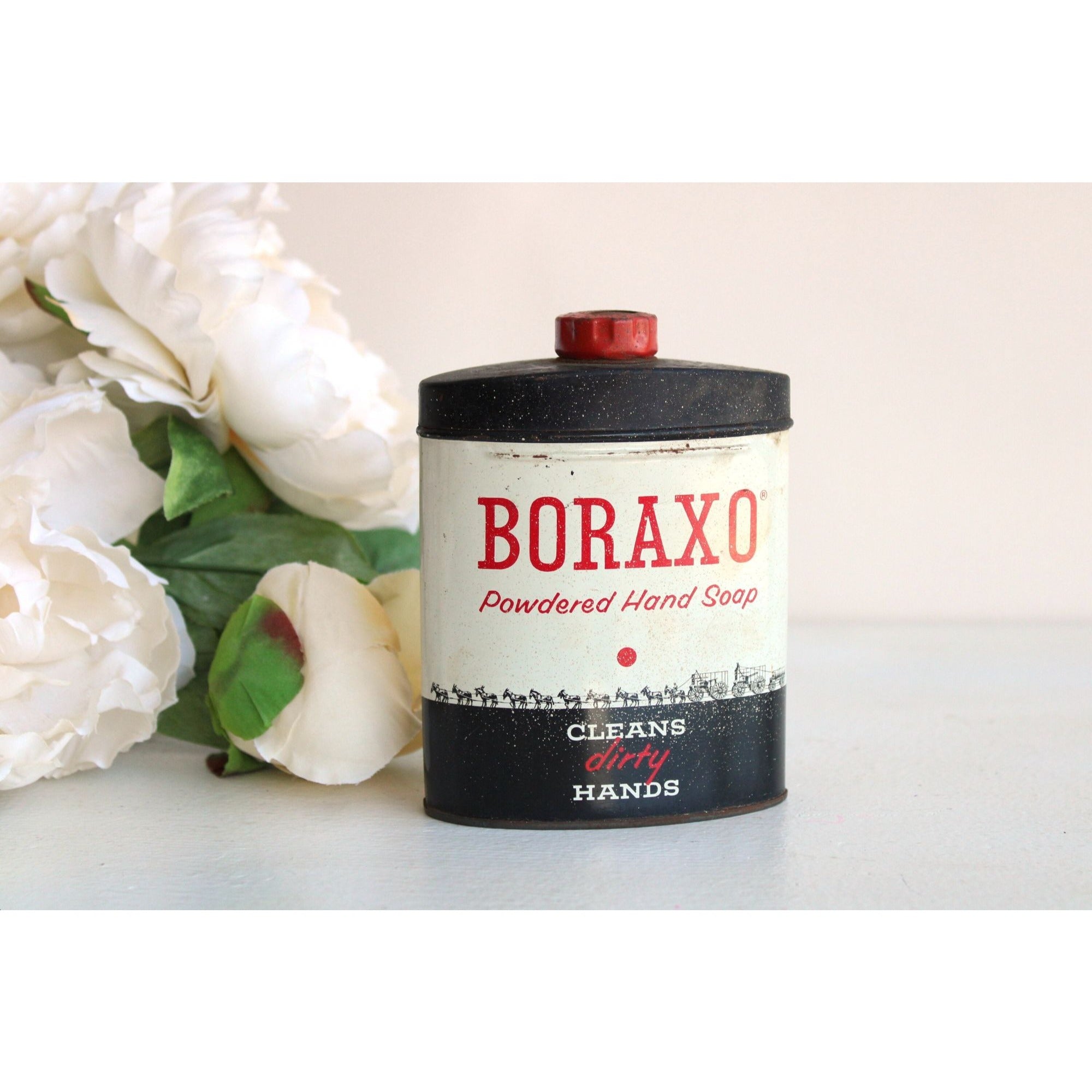 Vintage 1940s Boraxo Hand Soap Tin – Toadstool Farm Vintage