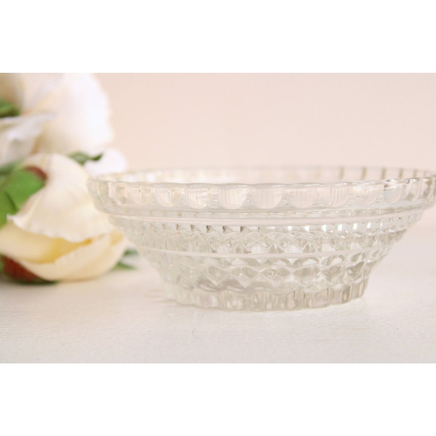 Vintage Cut Glass Bowl