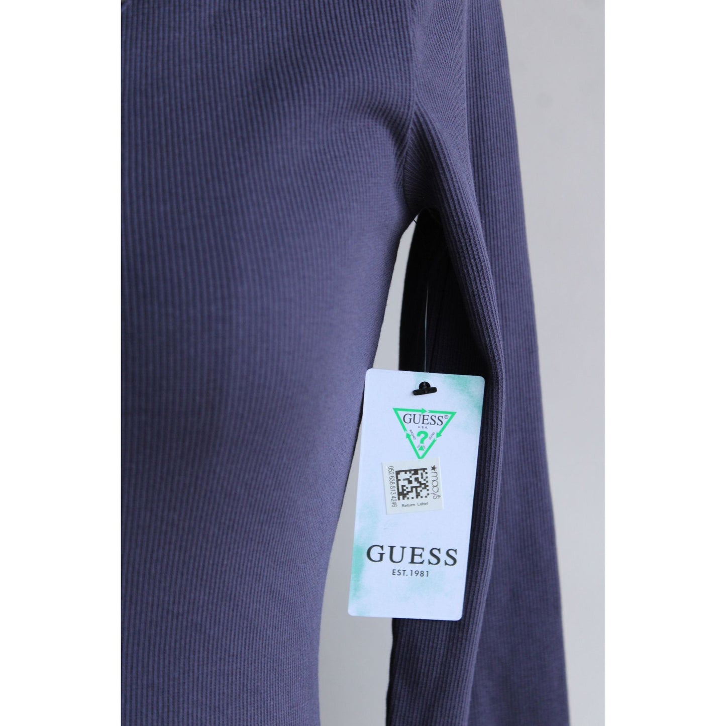 Guess Women's Henly T, New with tag, Size Small, Blue