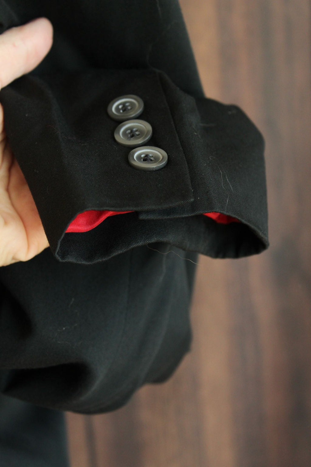 Vintage 1990s 2000s Liz Sport Petite Black Blazer