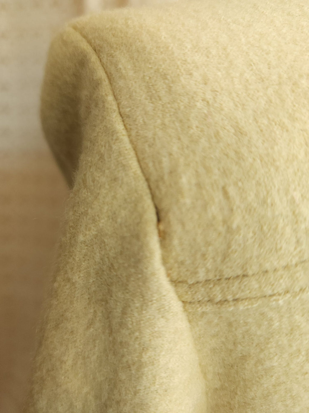 Vintage 1960s Fred Rothschild Yellow Wool Coat Dress