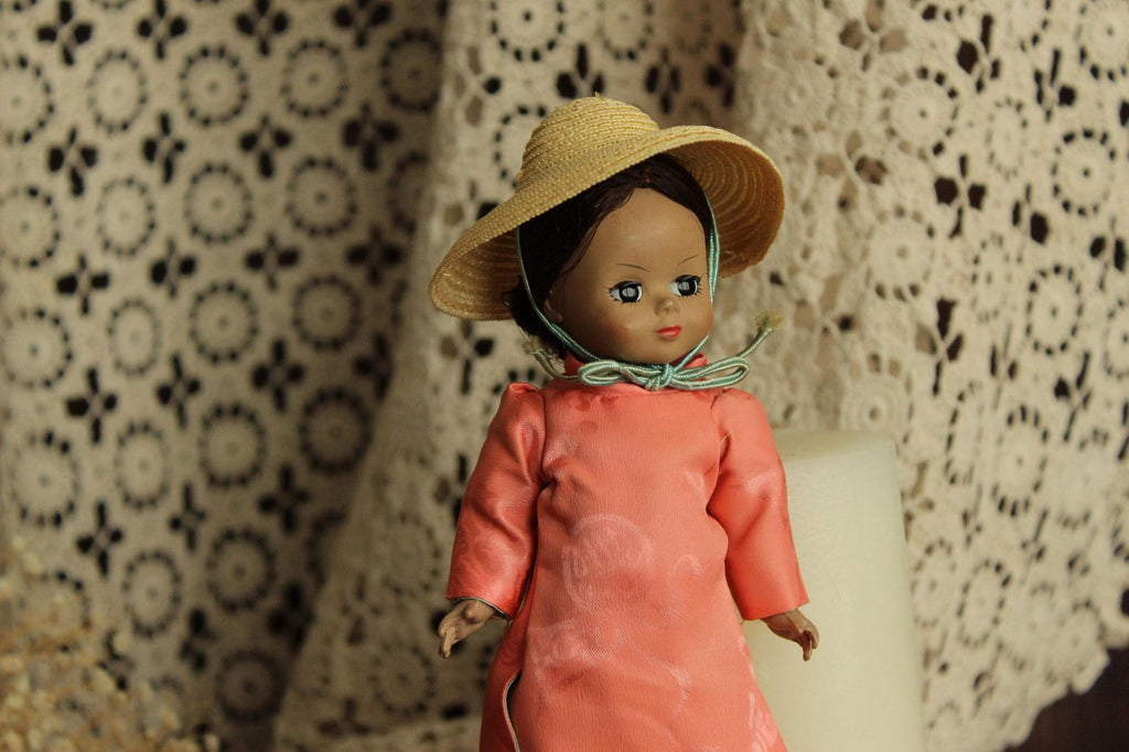 Vintage 1960s 1970s Madame Alexander Vietnam Doll, Model #788