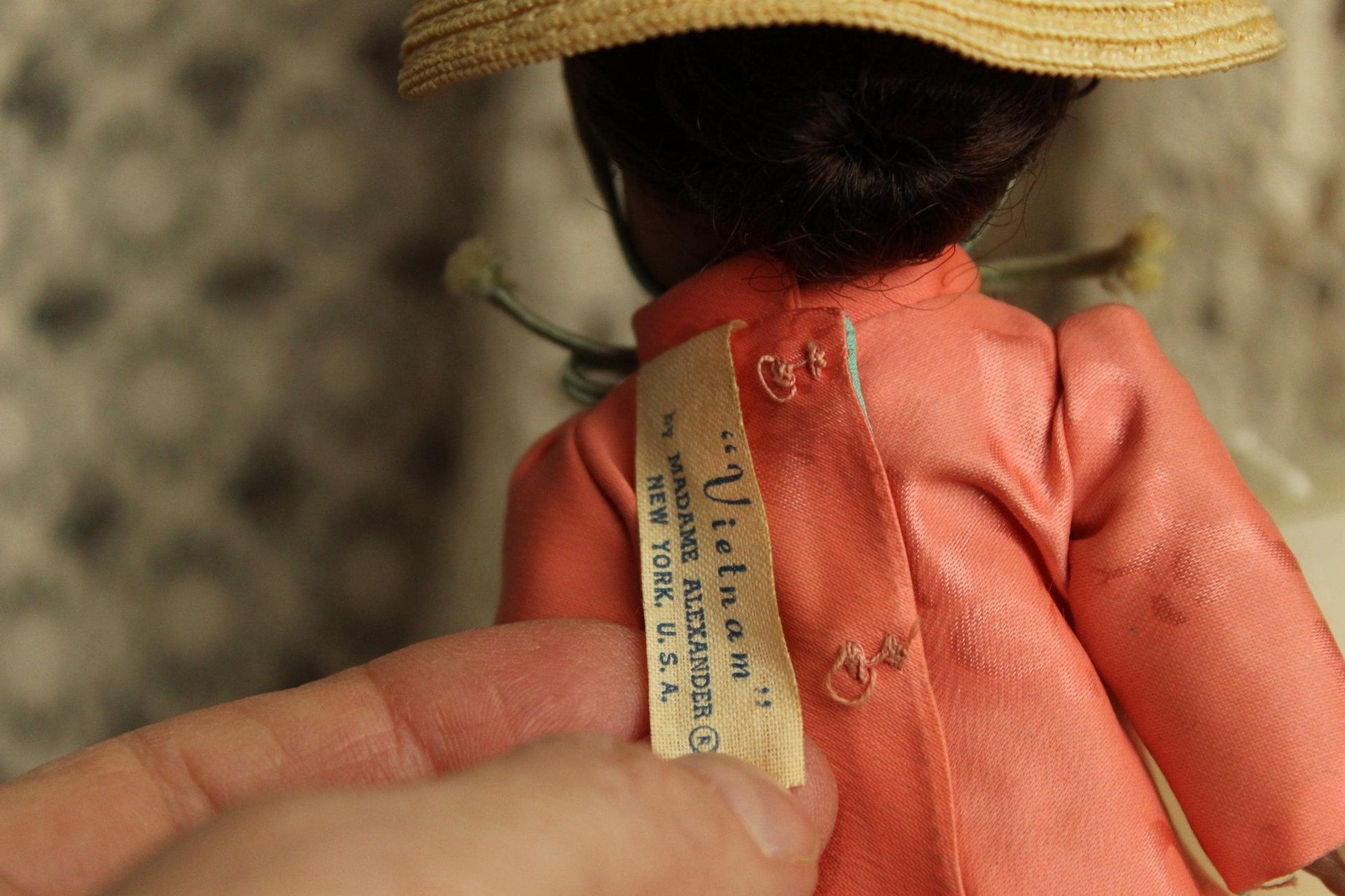 Vintage 1960s 1970s Madame Alexander Vietnam Doll, Model #788