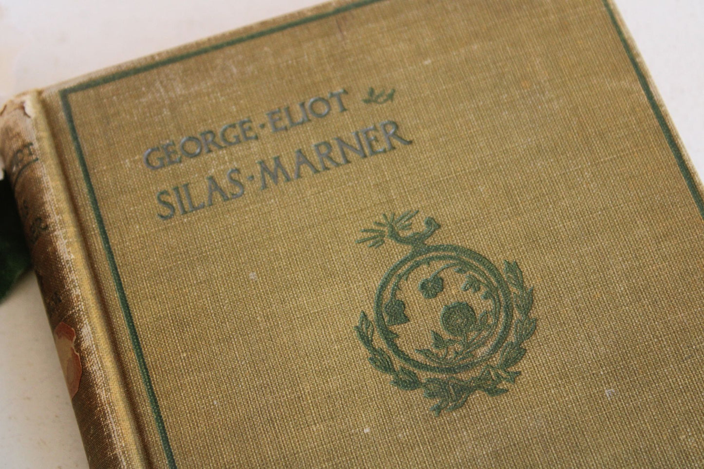 Vintage Antique 1910s Book, "Silas Marner", by George Eliot