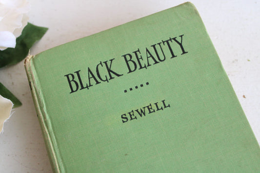 Vintage 1920s Book, "Black Beauty" Anna Sewell