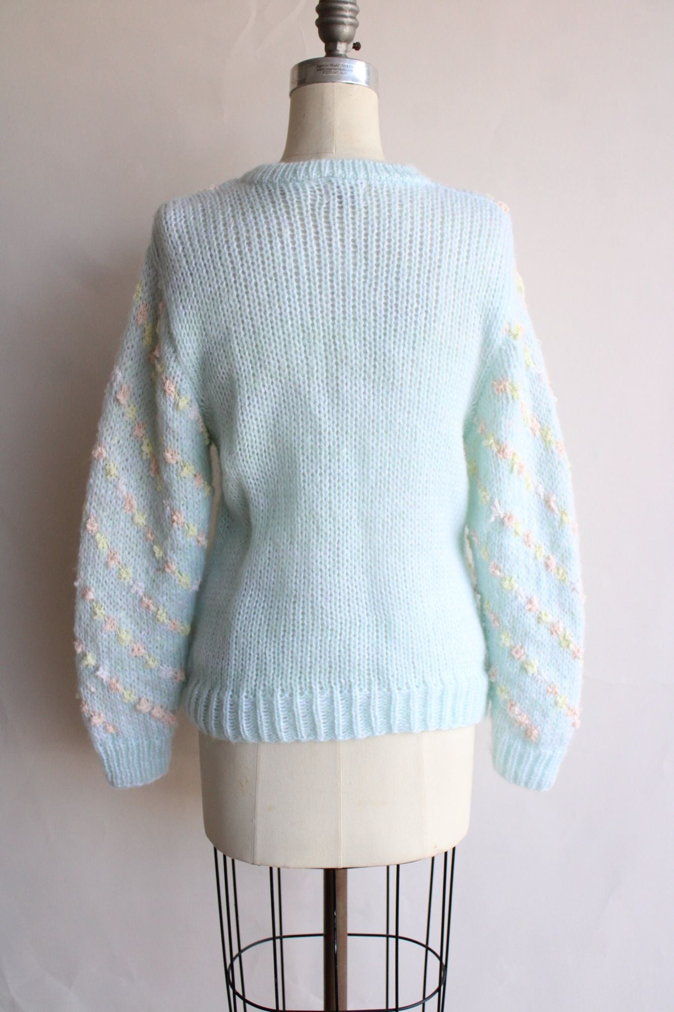 Vintage 1980s Forindi Light Blue Sweater