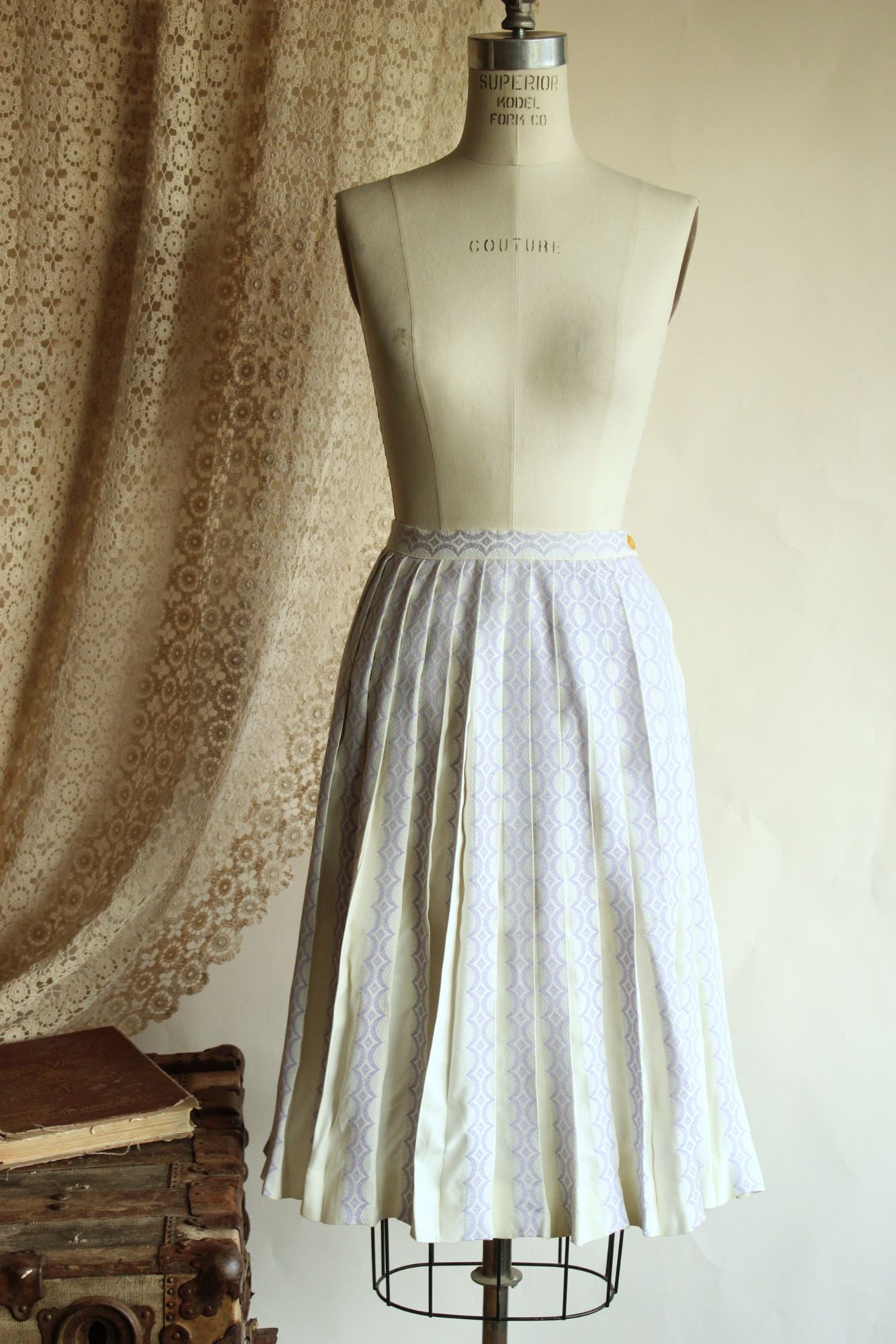 Vintage 1960s Bobbie Brooks Pleated Skirt