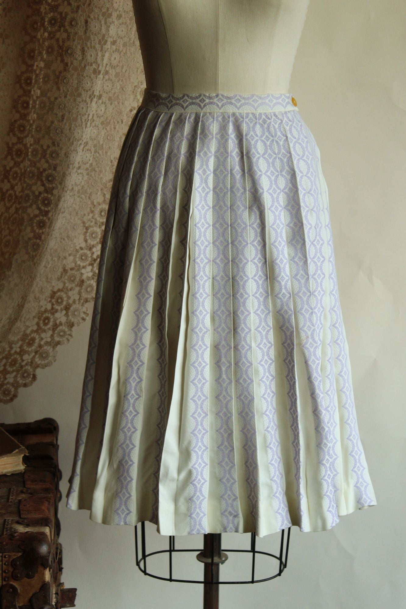 Vintage 1960s Bobbie Brooks Pleated Skirt