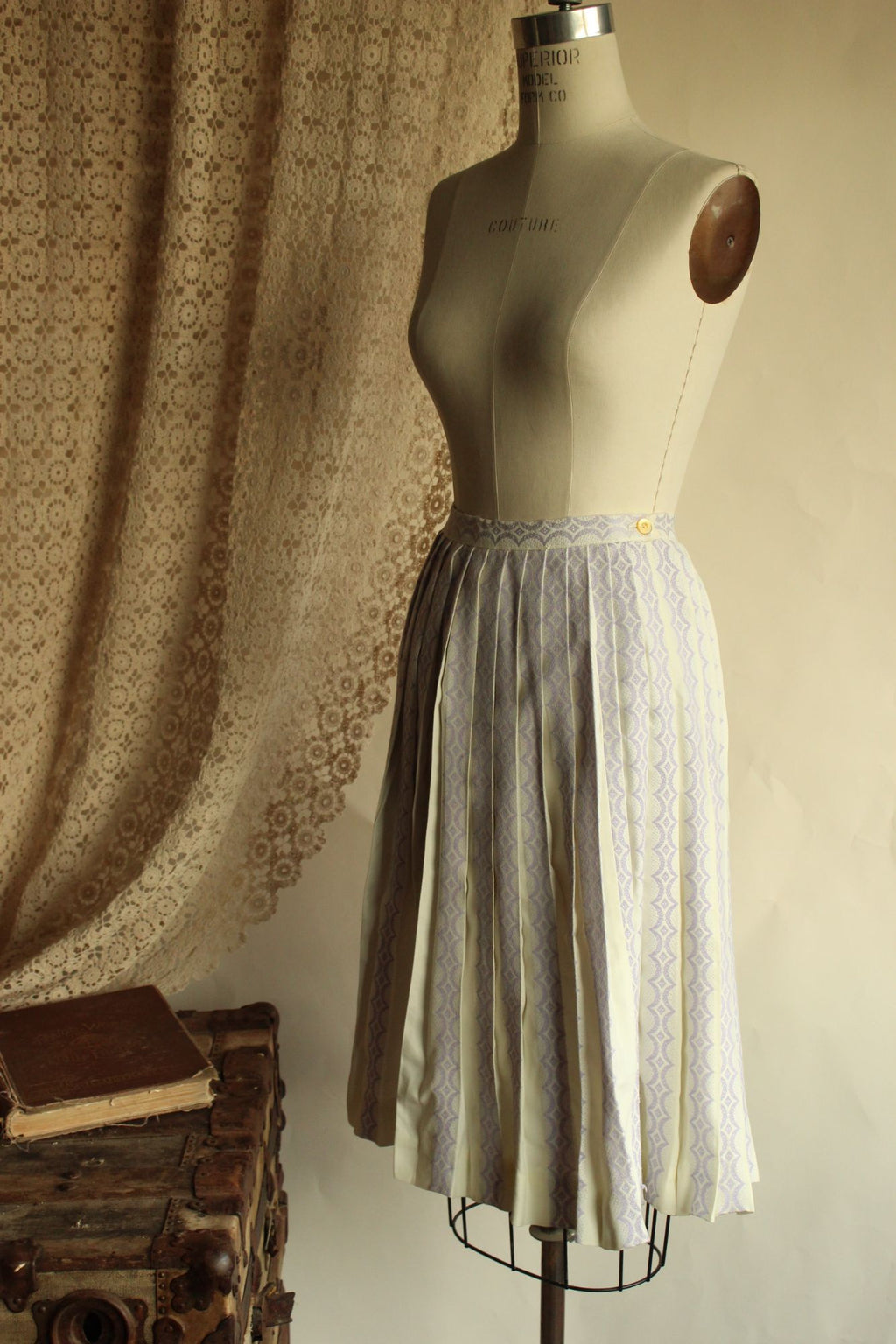 Vintage 1960s Bobbie Brooks Pleated Skirt