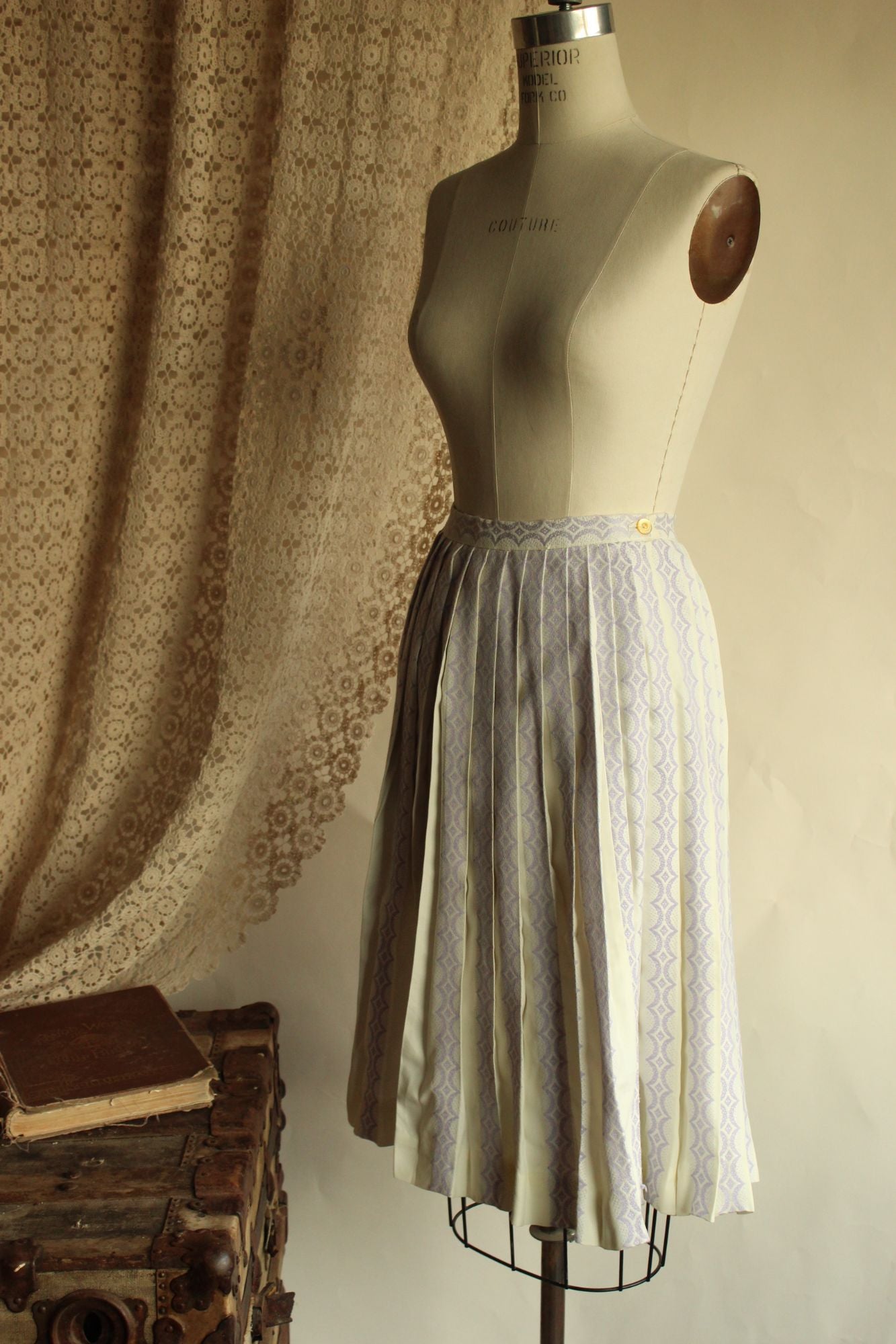 Vintage 1960s Bobbie Brooks Pleated Skirt