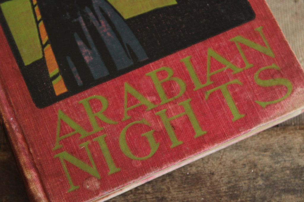 Vintage Antique 1890s Book, "Arabian Nights"  Henry Altemus, Illustrated