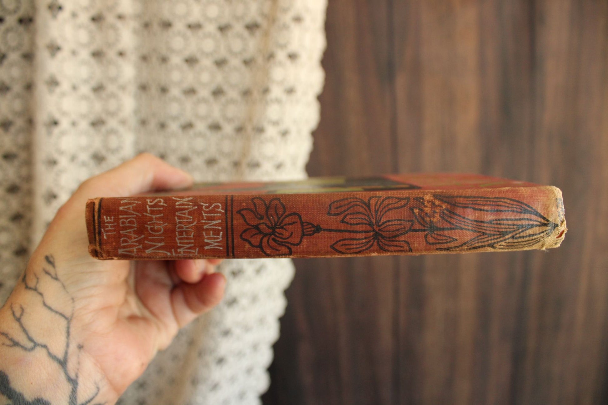 Vintage Antique 1890s Book, "Arabian Nights"  Henry Altemus, Illustrated