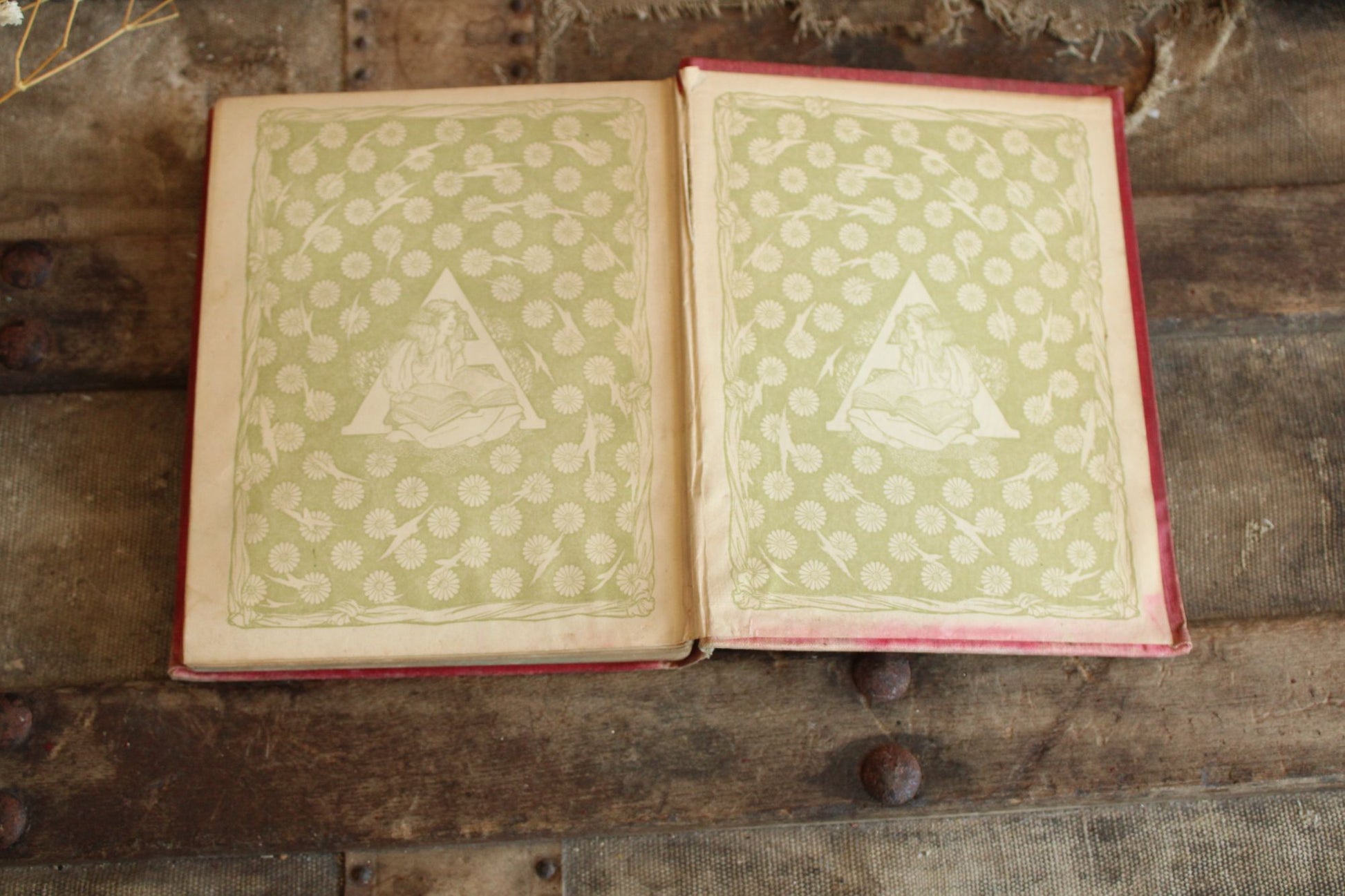 Vintage Antique 1890s Book, "Arabian Nights"  Henry Altemus, Illustrated