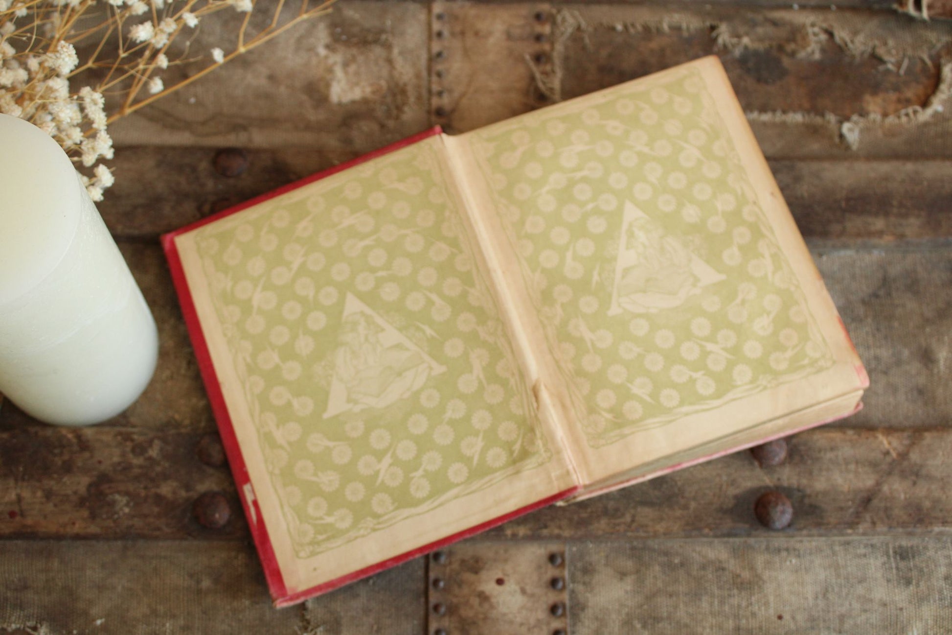 Vintage Antique 1890s Book, "Arabian Nights"  Henry Altemus, Illustrated