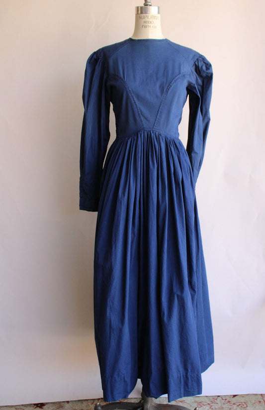 Vintage 1950s 1960s Victorian Day Dress Costume