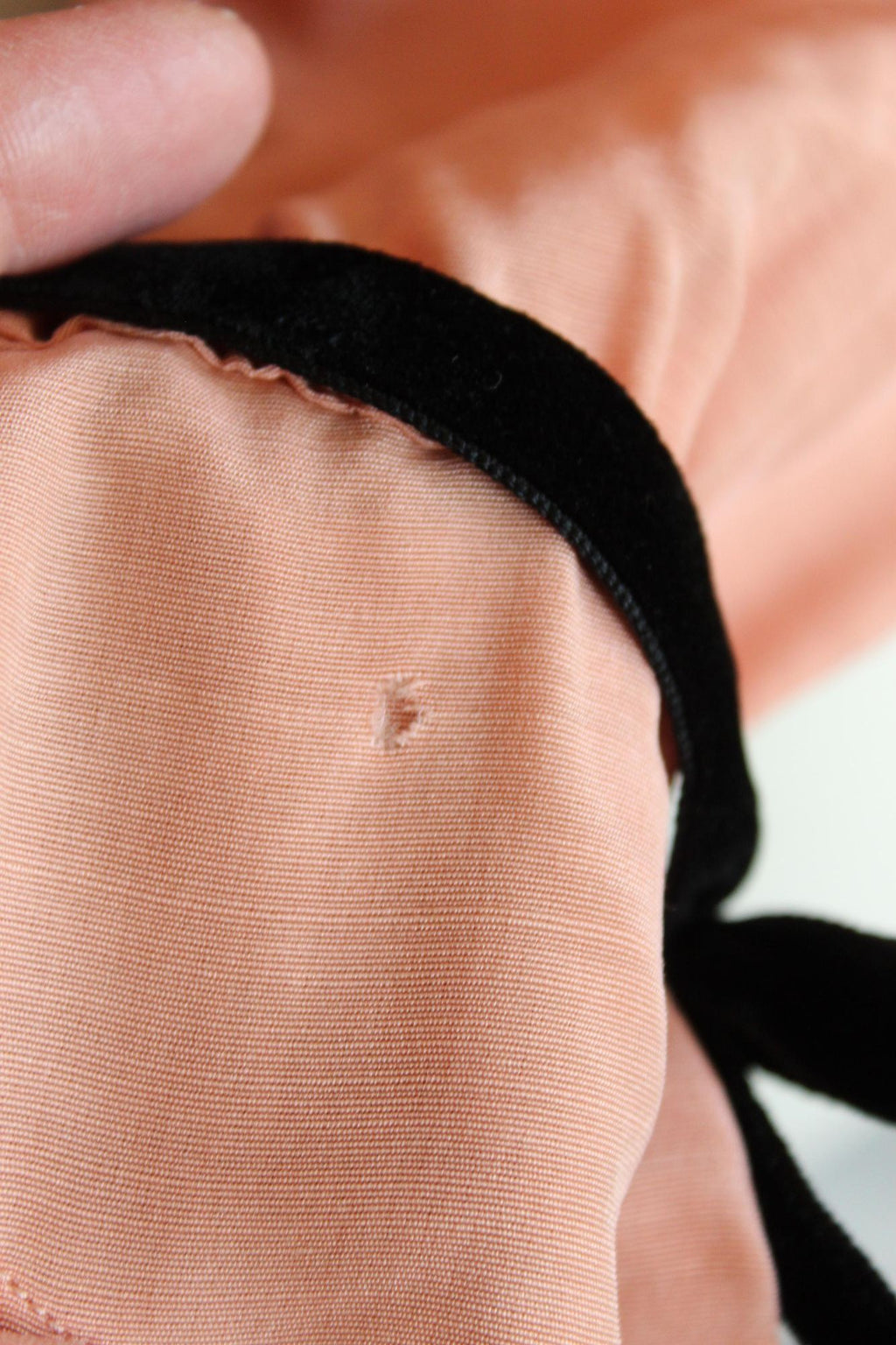 Vintage Antique 1900s Edwardian Jacket in Pink Silk with Black Trim