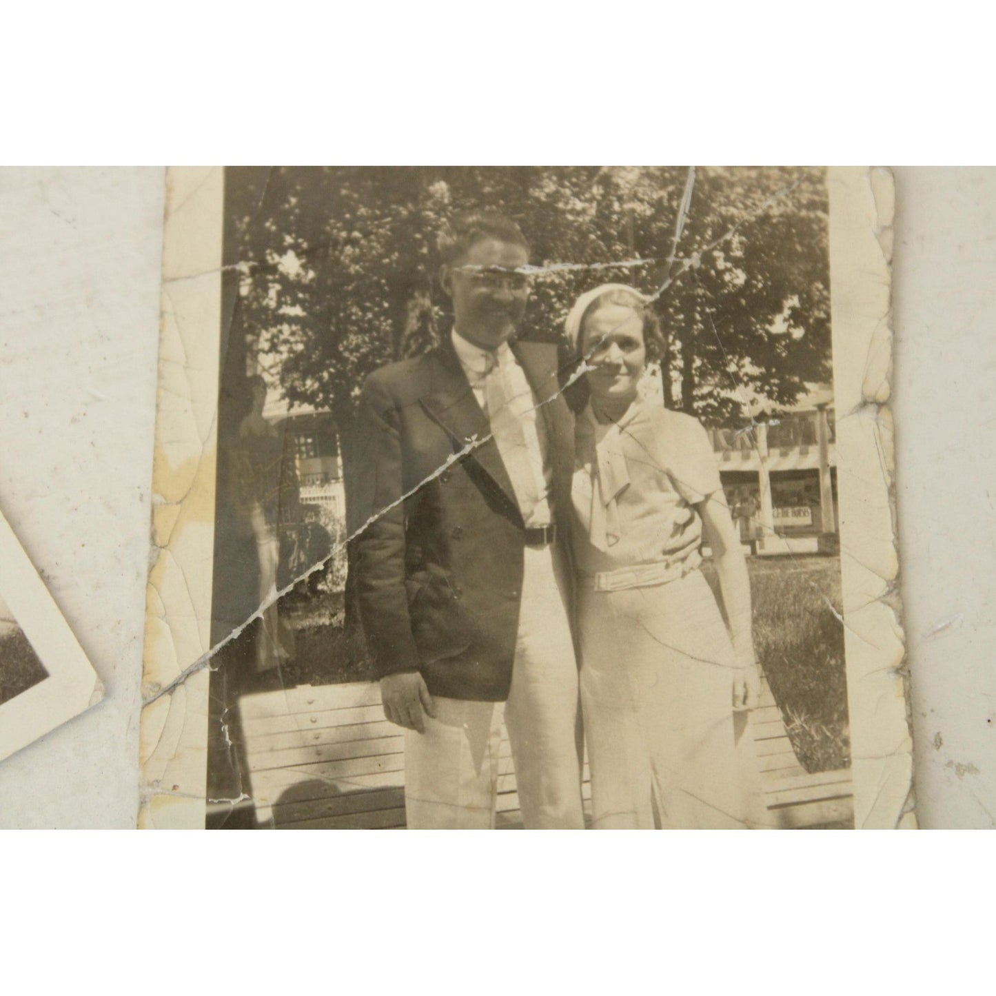 Vintage 1930s Man And Woman Snapshots