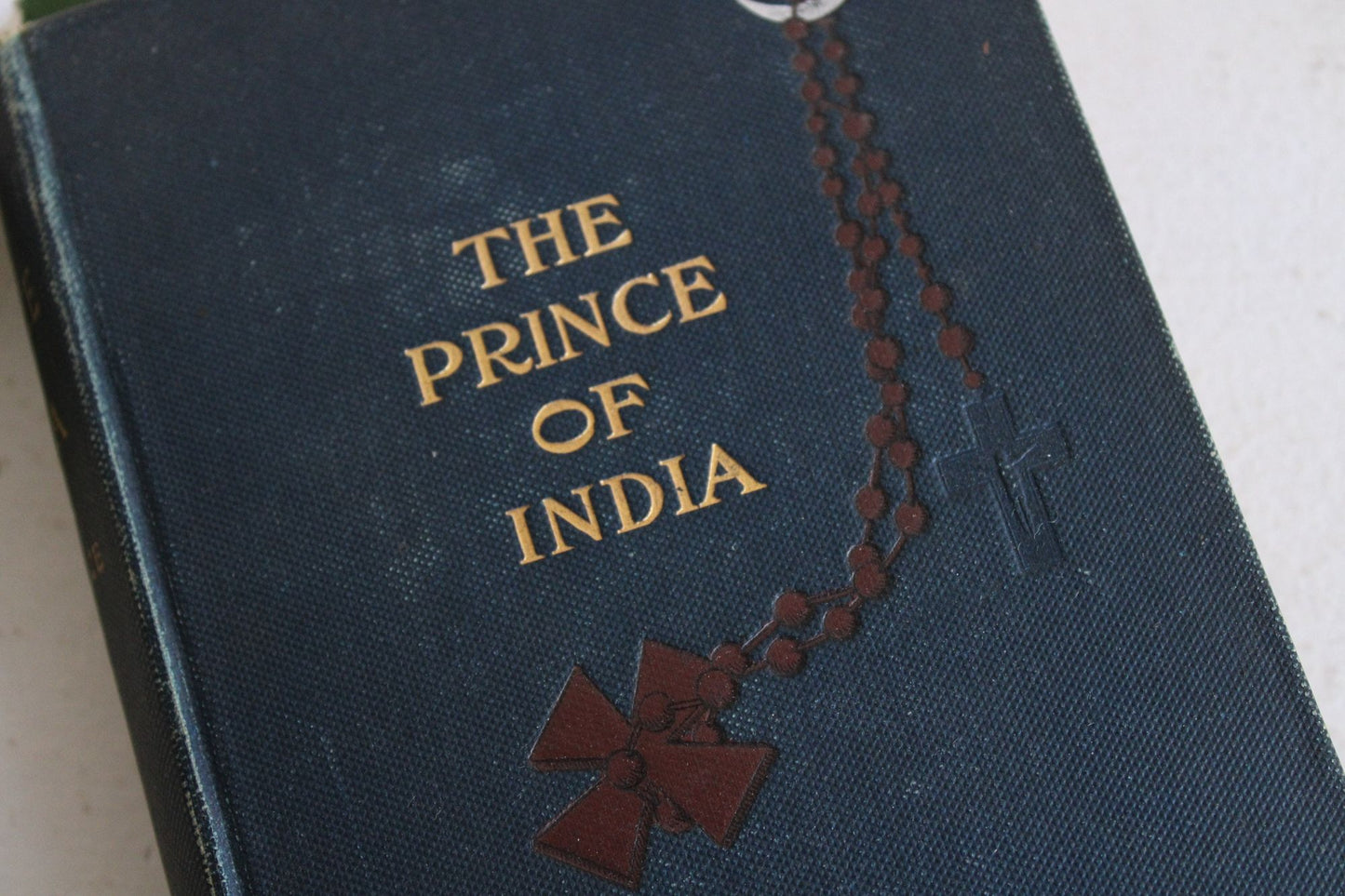 Antique 1890s Book " The Prince of India" , Volume 1,  by Lew Wallace
