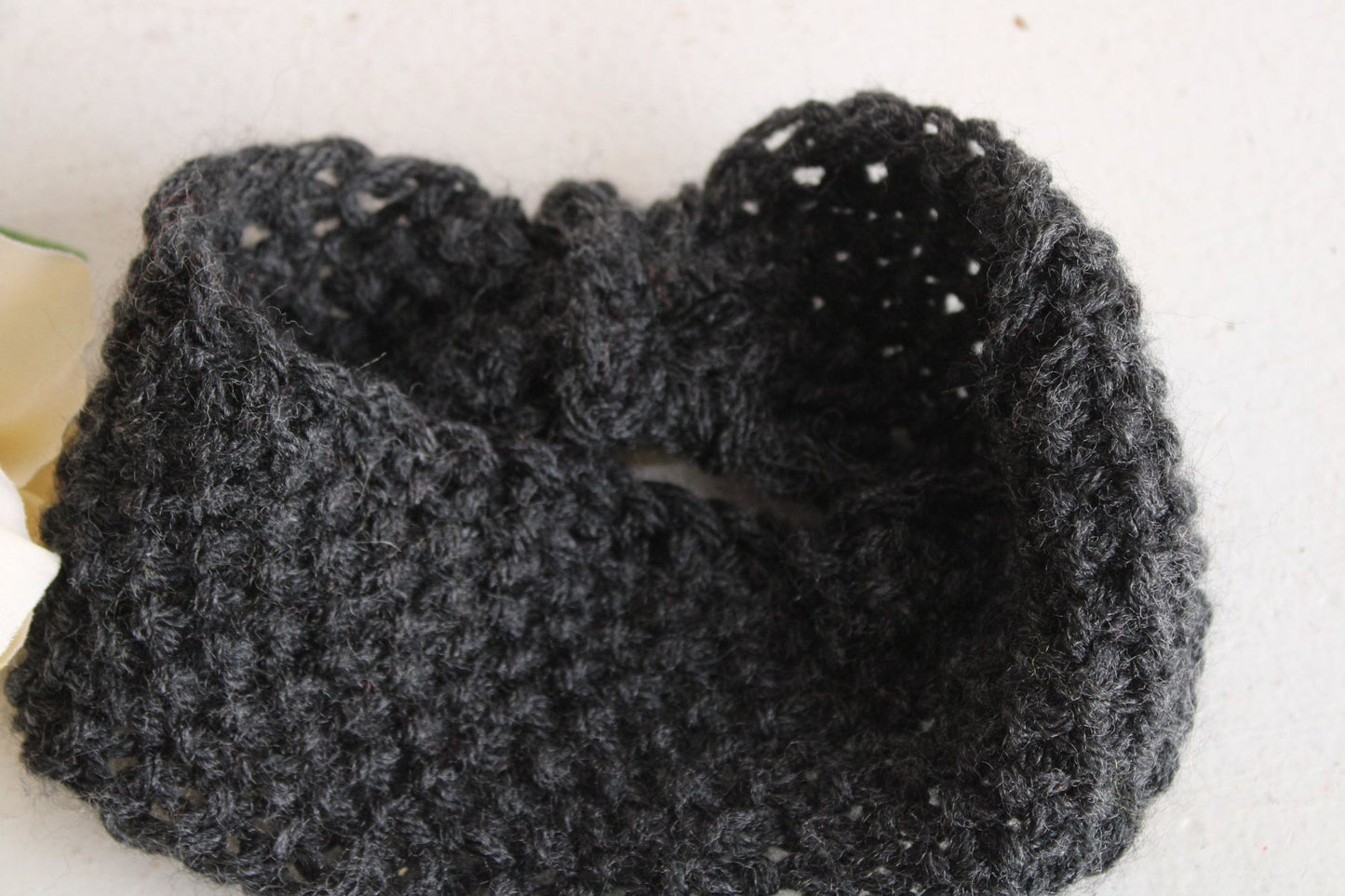 "Foggy Hills" Hand Knit Headband or Earwarmer in Gray
