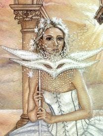 "Masque of the Elven Woman" Print