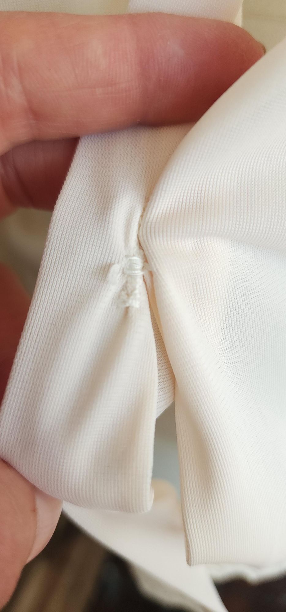 Vintage 1960s Volup Pale Pink Nylon Blouse with Lace Trim