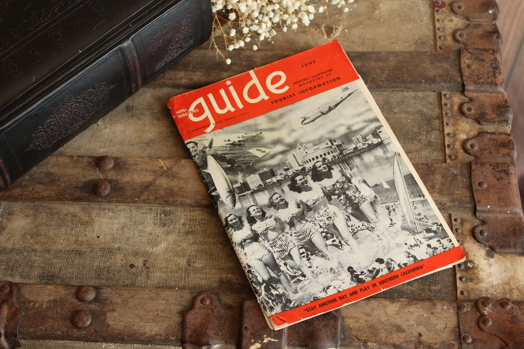 Vintage 1940s Hotel Greeters Guide
