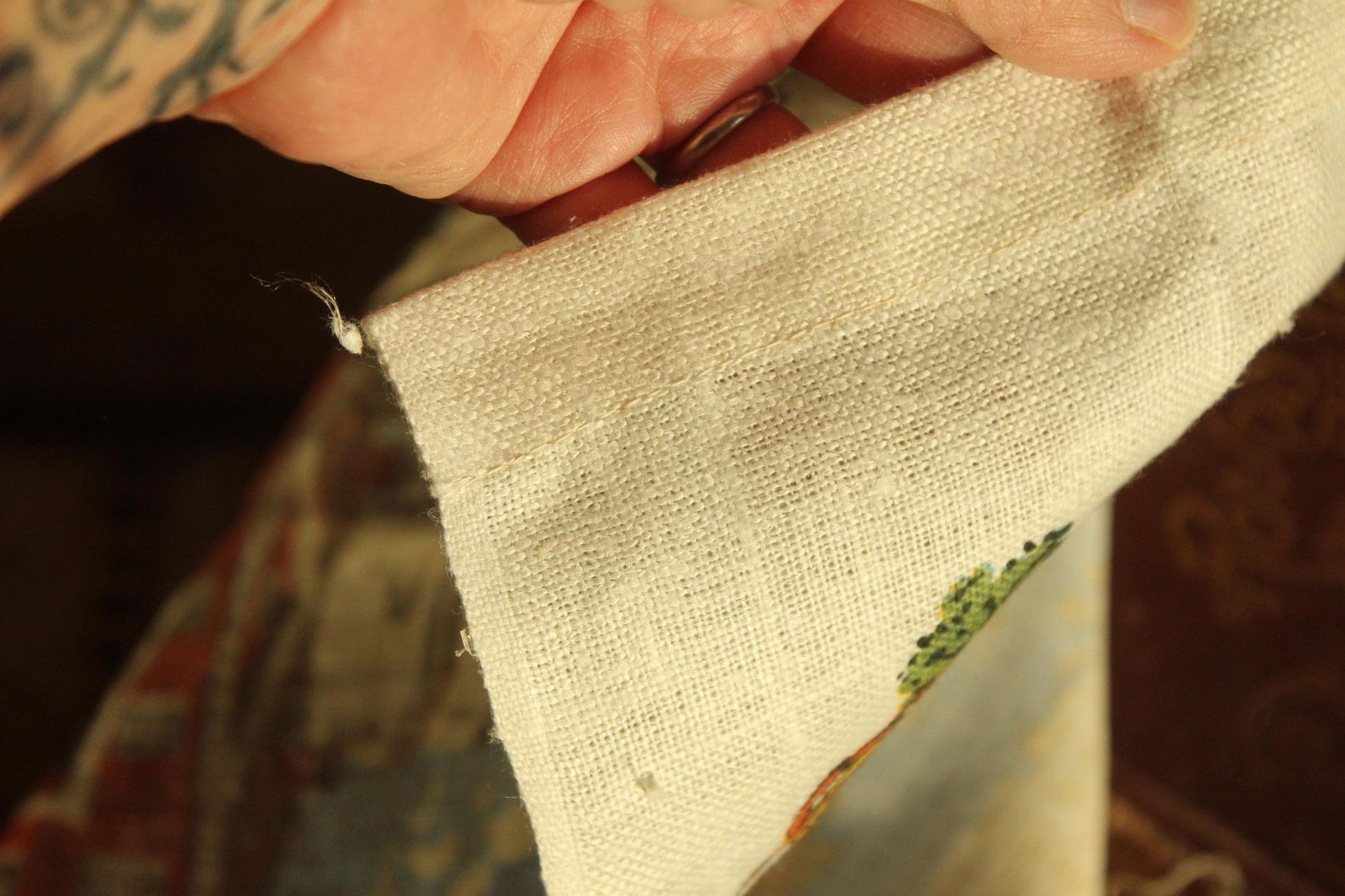 Vintage Maryland Souvenir State Landmark Towel