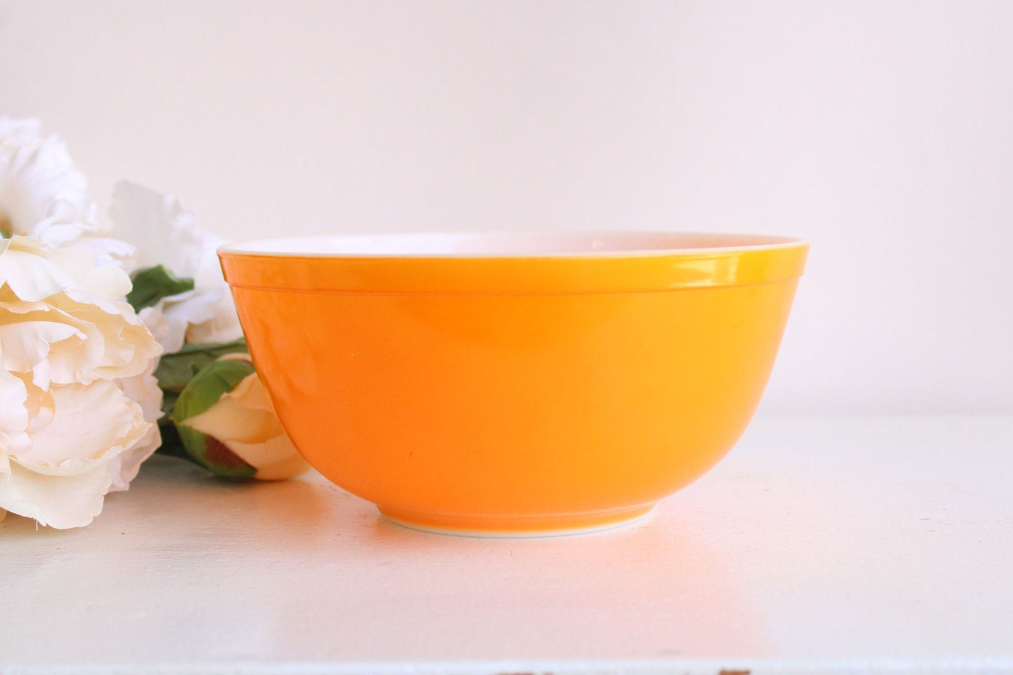 Organic Daisy Print Small Mixing Bowl, 5.75 inch