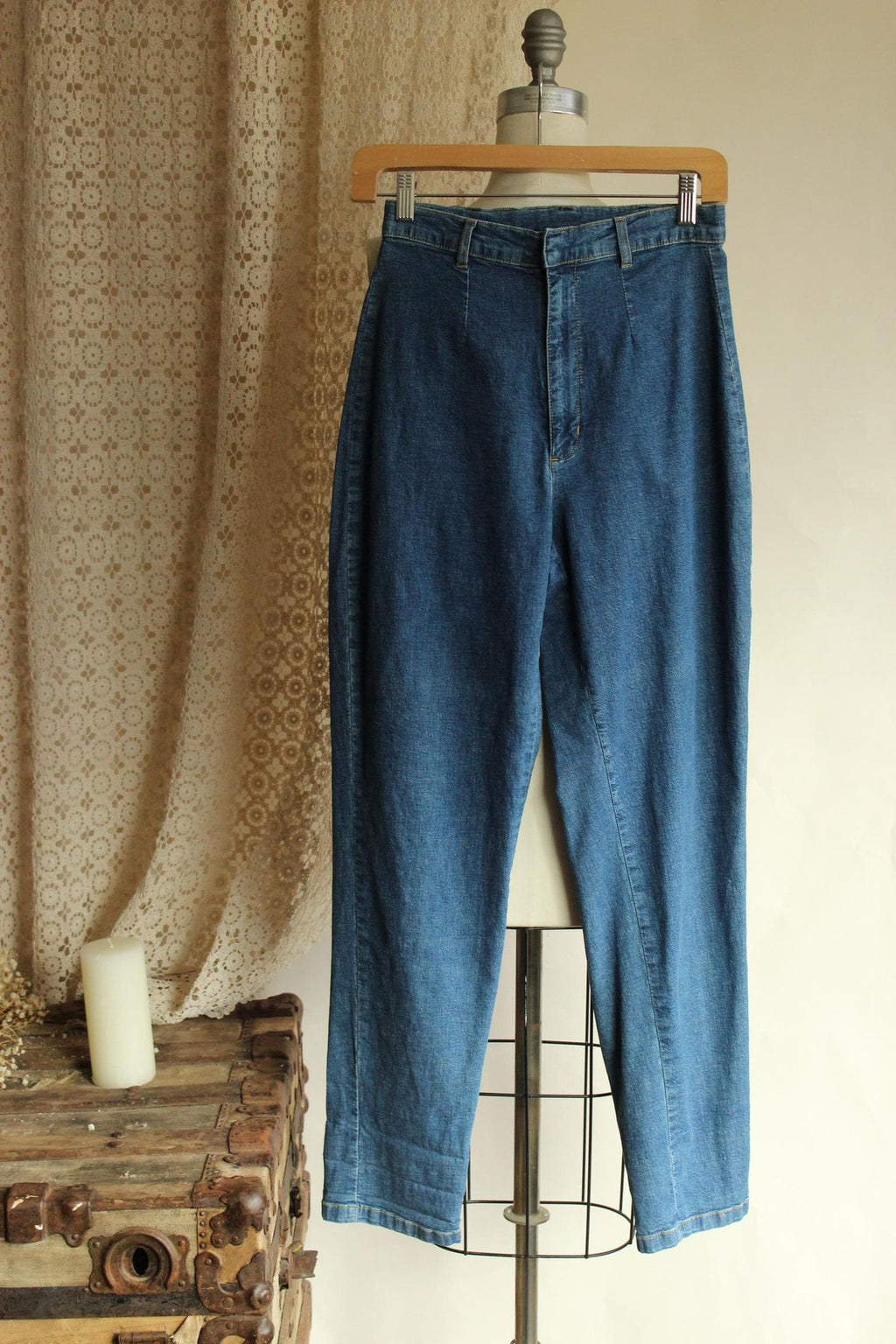 Vintage 1980s 1990s Mom Jeans, Size 8