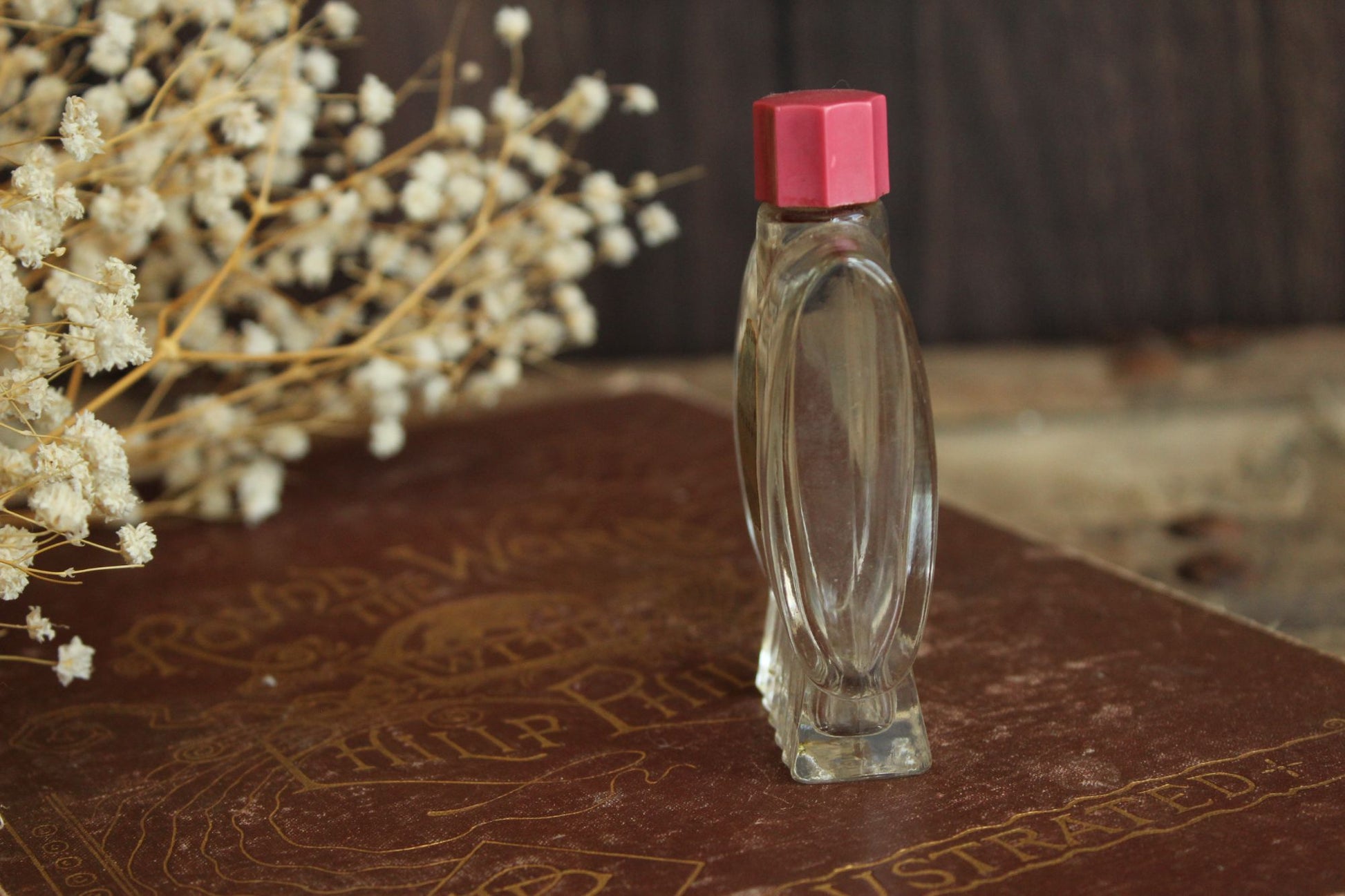 Vintage 1940s Avon Happy Hours Cologne Bottle