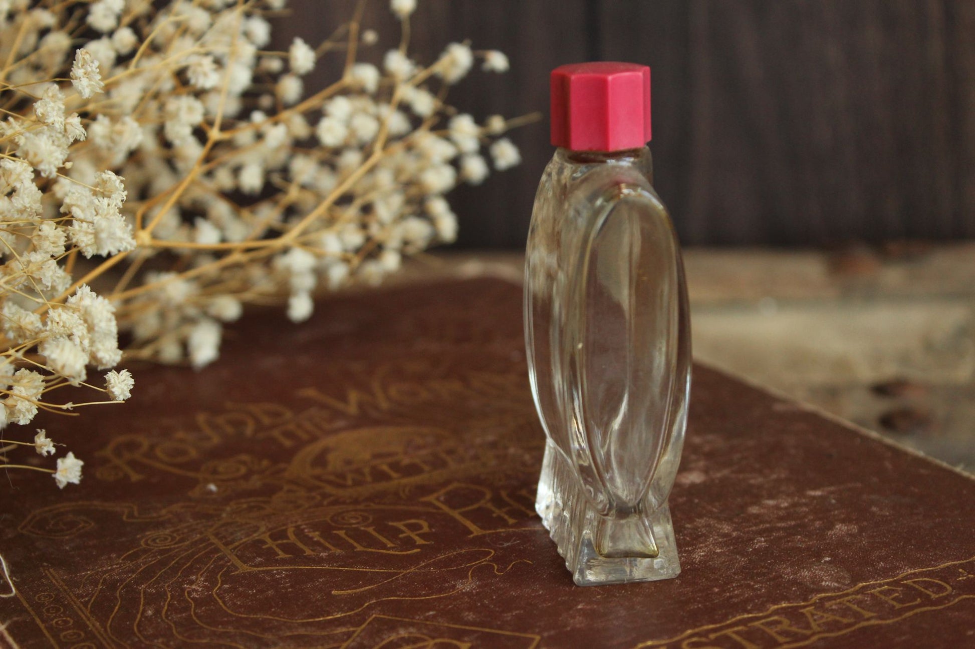 Vintage 1940s Avon Happy Hours Cologne Bottle