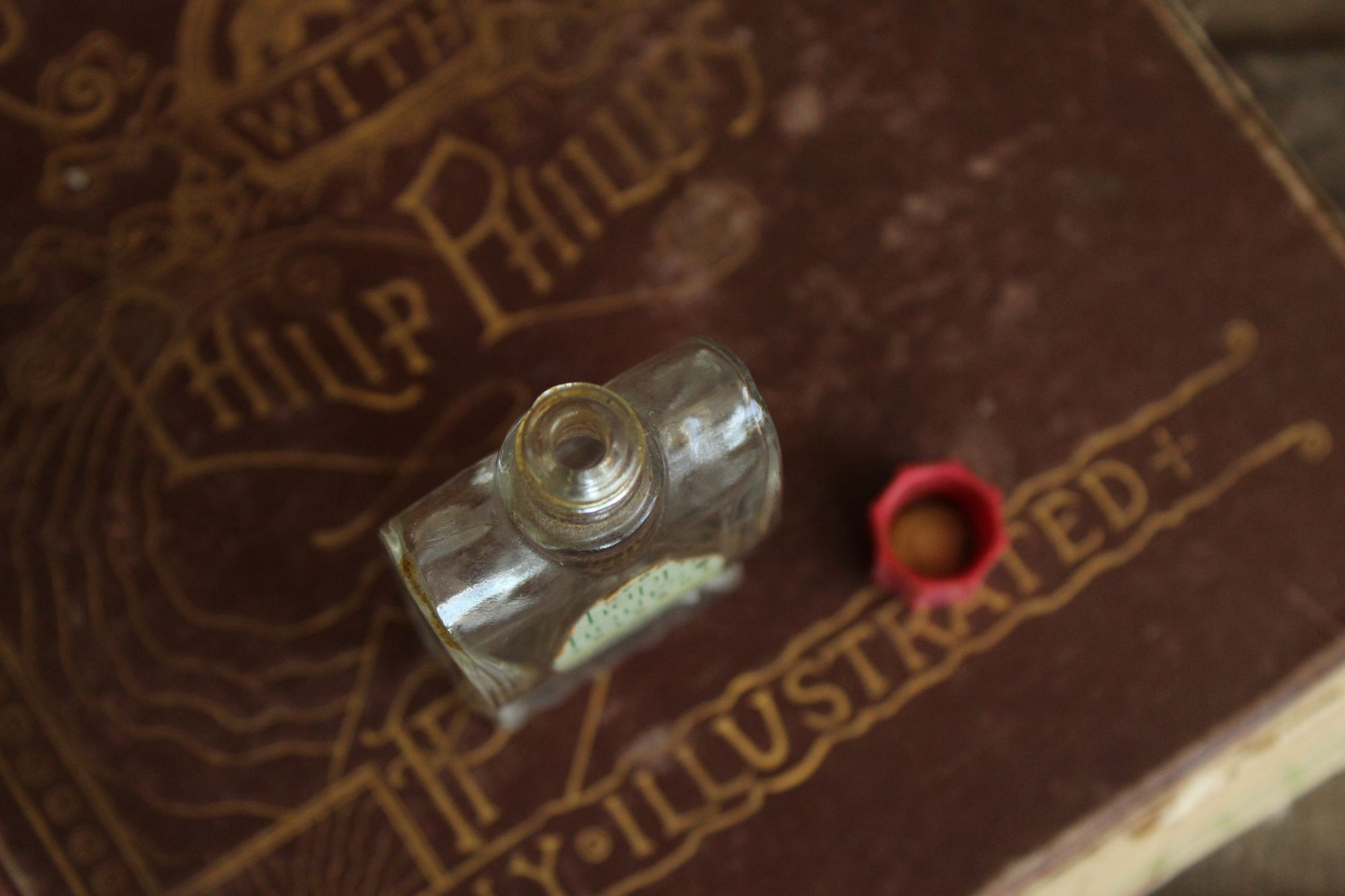 Vintage 1940s Avon Happy Hours Cologne Bottle