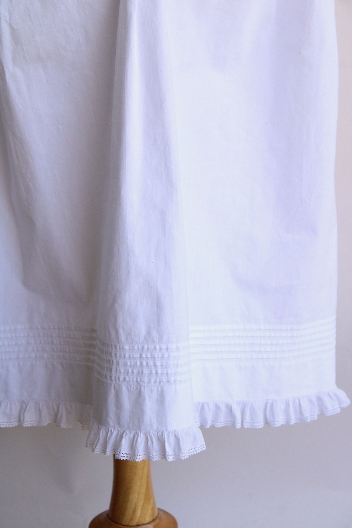 Antique 1900s White Cotton Petticoat – Toadstool Farm Vintage