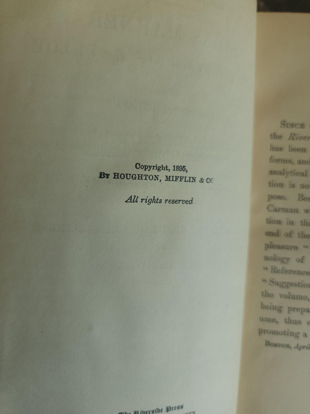 Vintage Antique 1895 Book, First Edition, "Silas Marner, The Weaver of Raveloe" by George Eliot