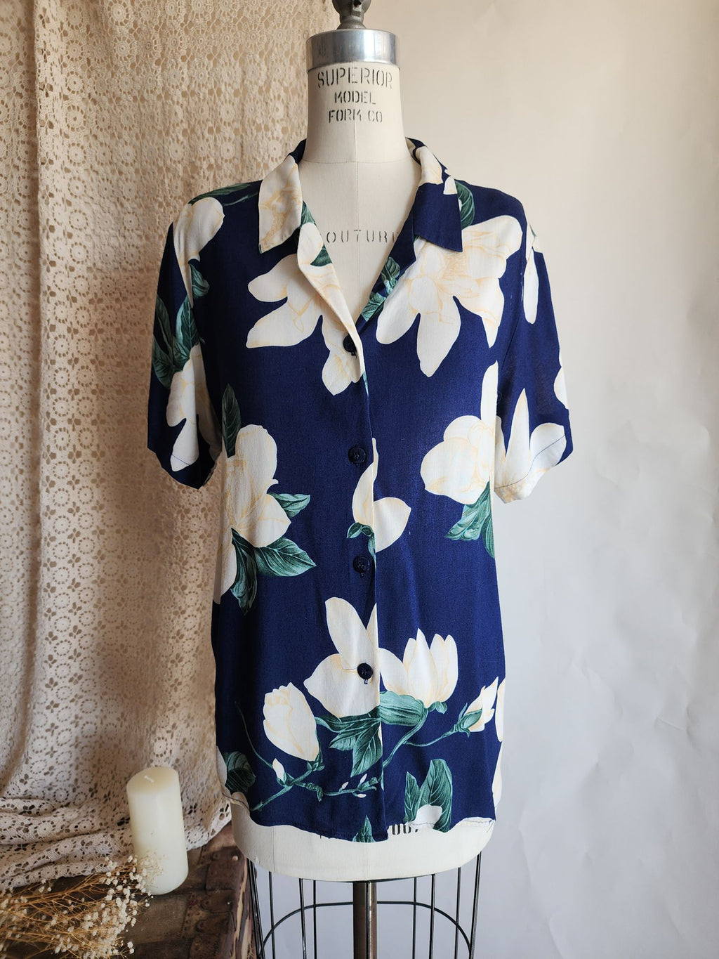 Vintage 1980s Hawaiian Shirt by Sag Harbor