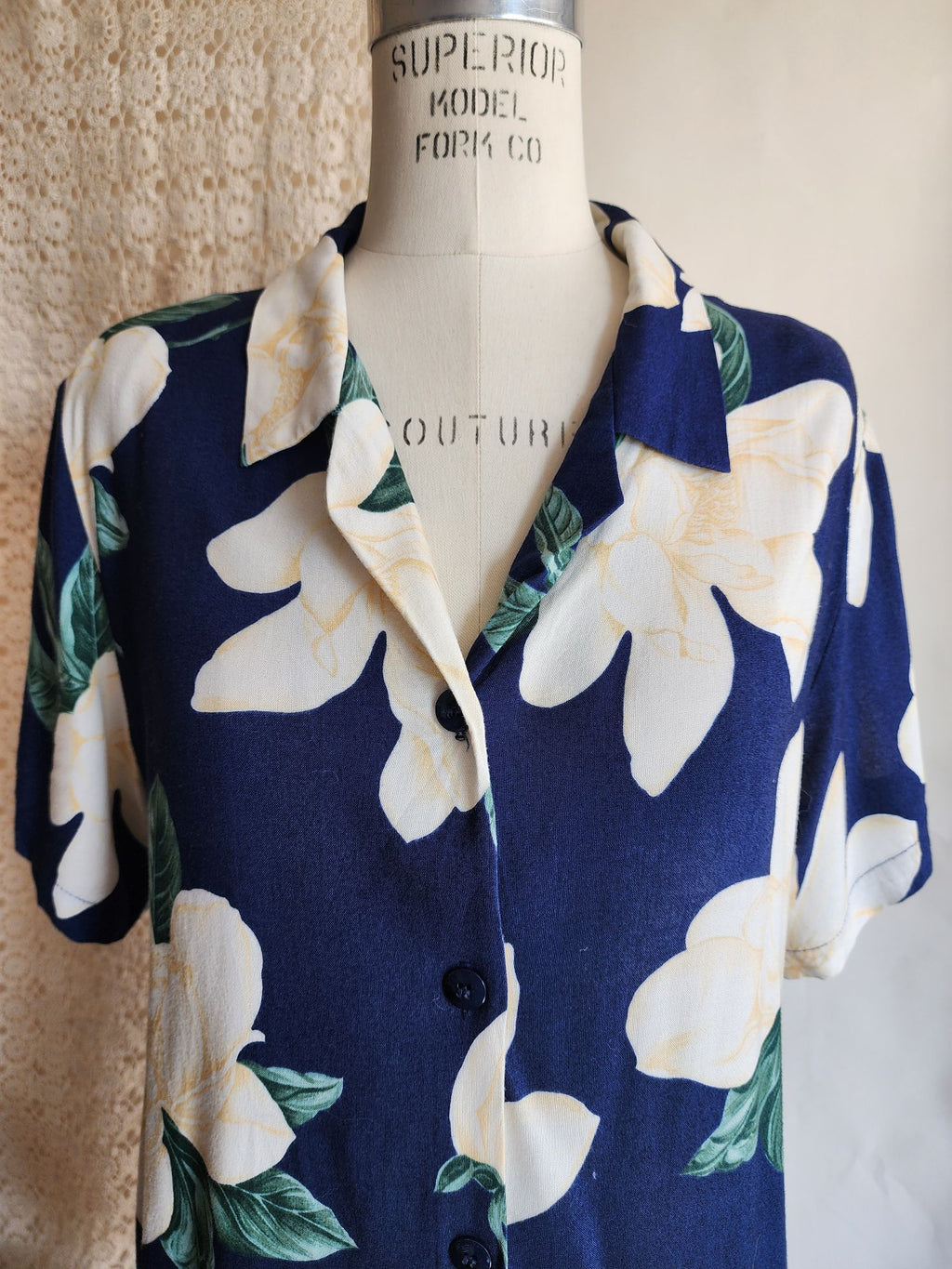 Vintage 1980s Hawaiian Shirt by Sag Harbor