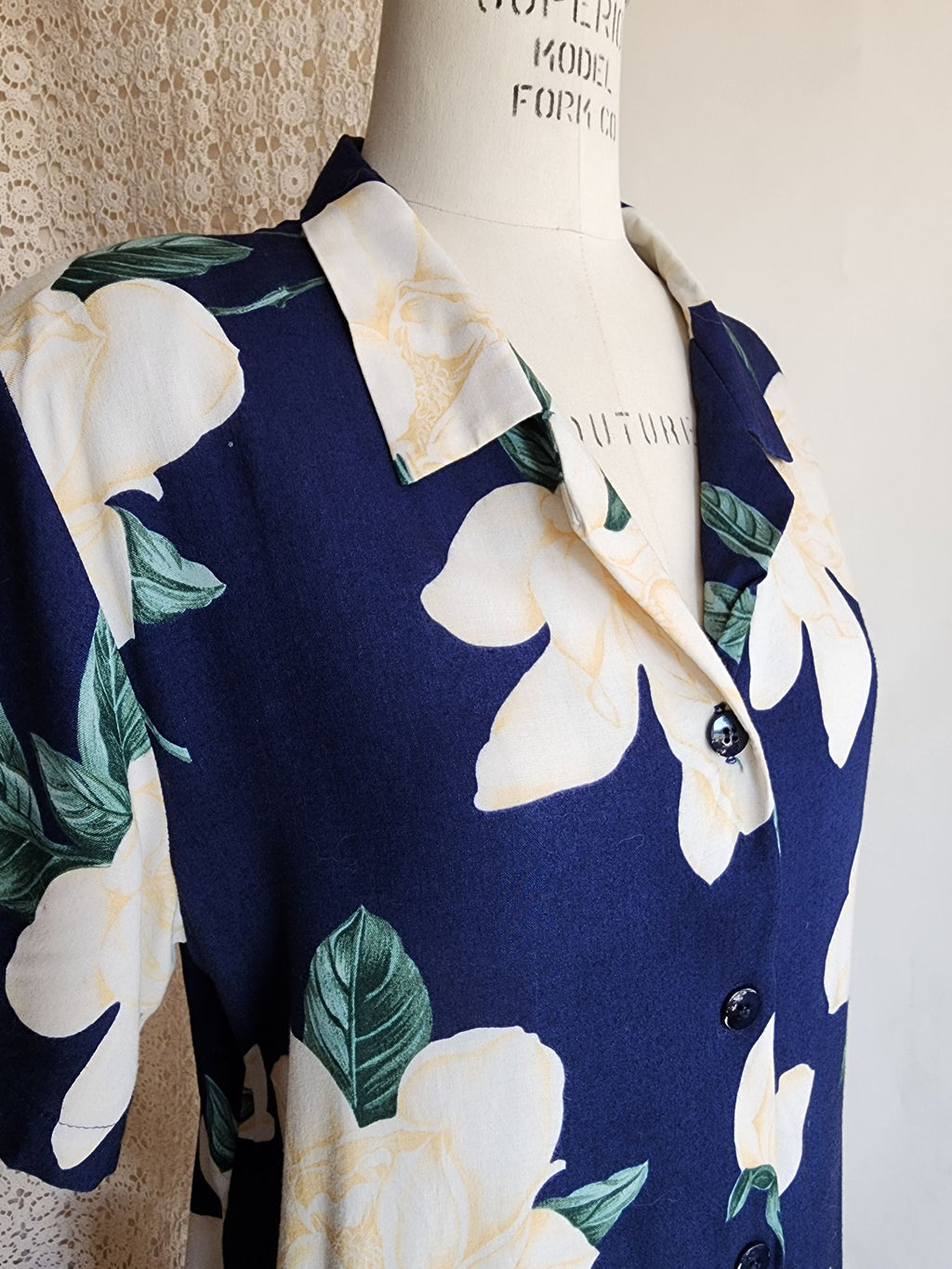 Vintage 1980s Hawaiian Shirt by Sag Harbor