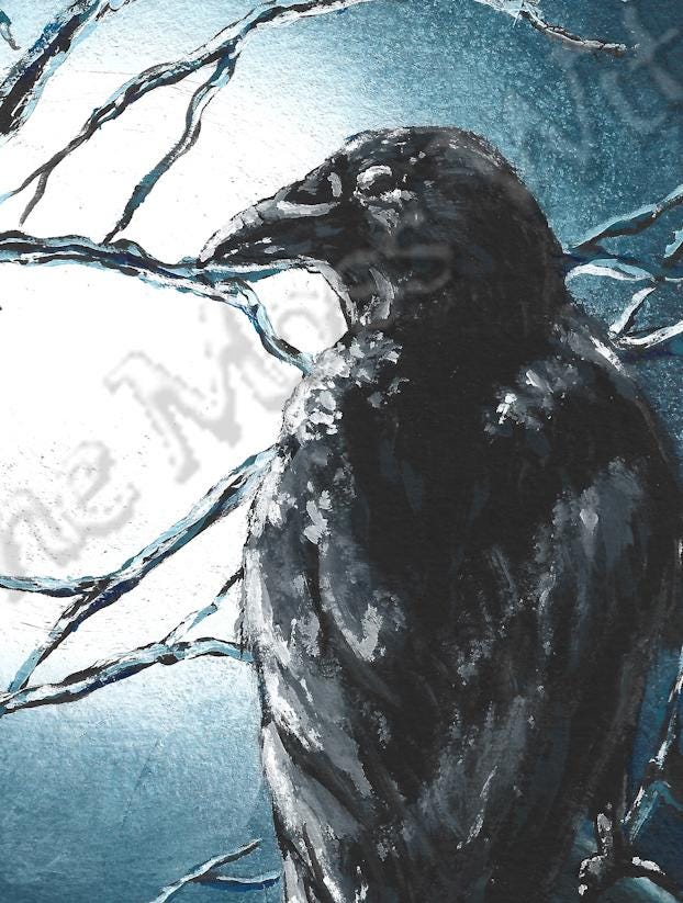 "Poe" Original Artwork