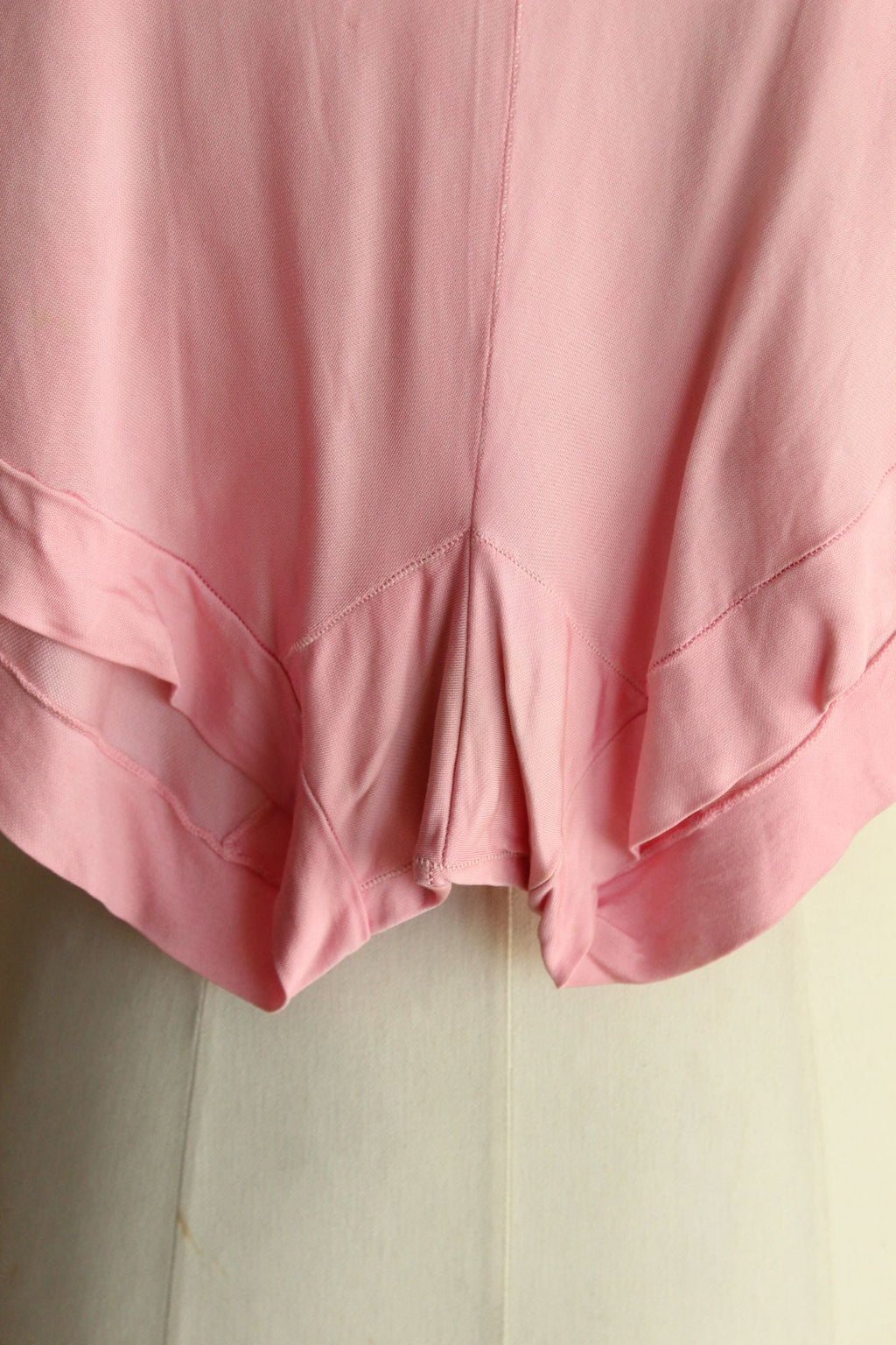 Vintage 1940s Pink Highwaisted Tap Pant