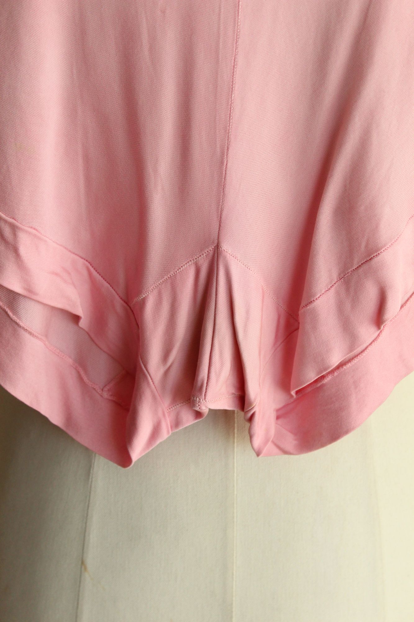 Vintage 1940s Pink Highwaisted Tap Pant