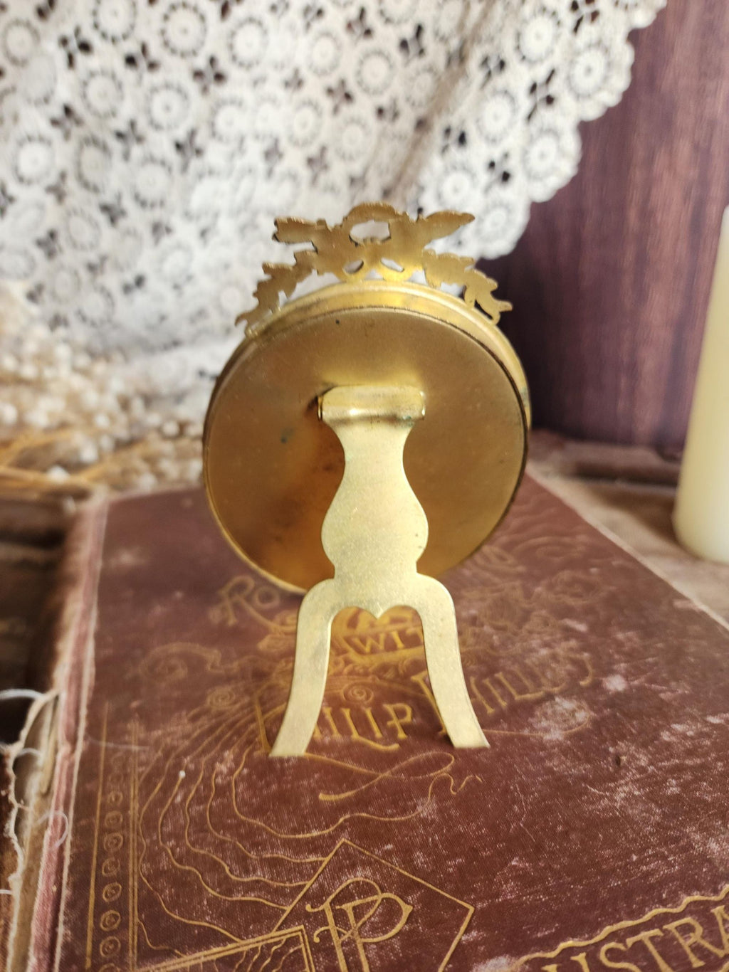 Vintage 1960s Ornate Baroque Gold Frame