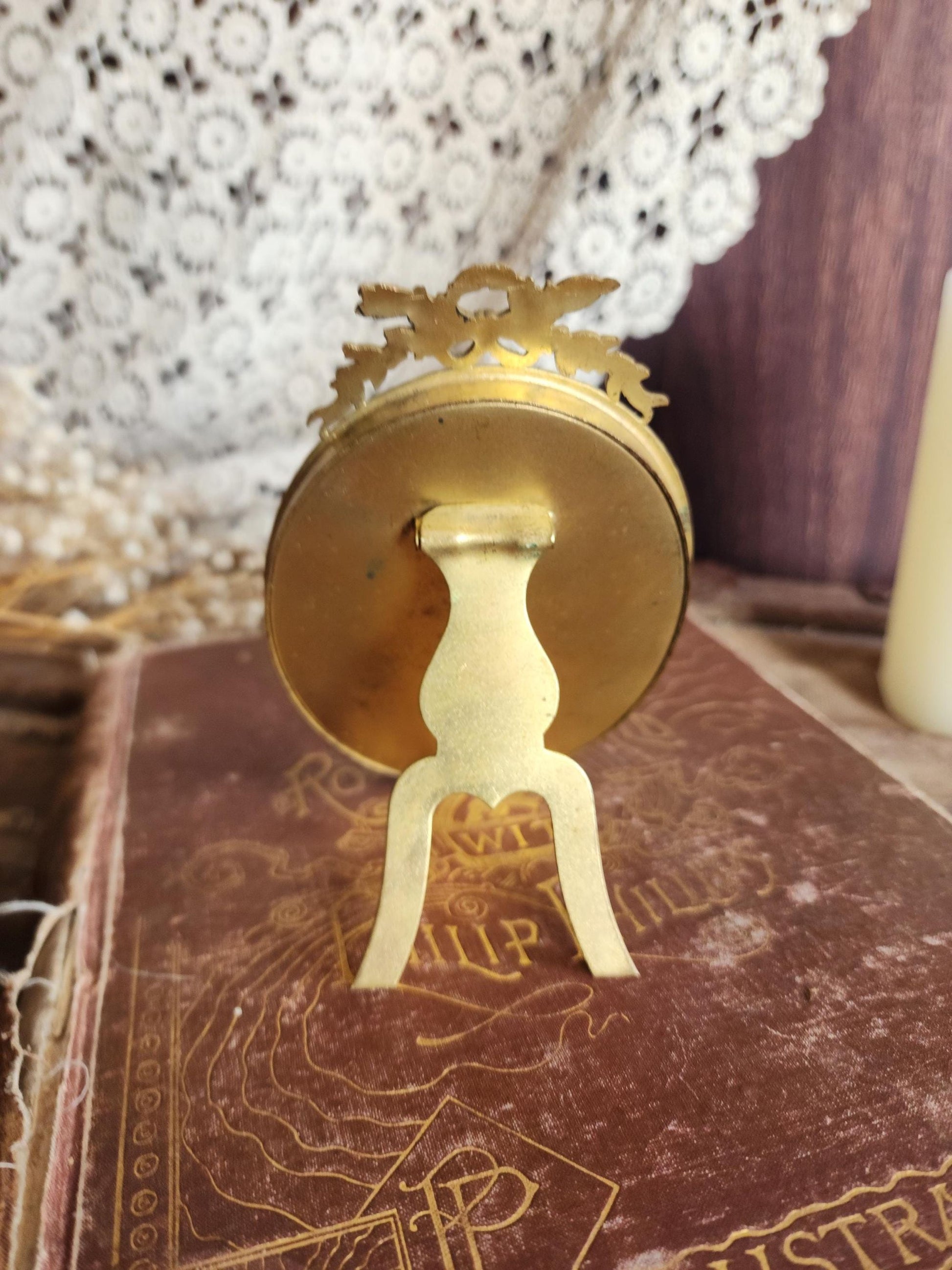 Vintage 1960s Ornate Baroque Gold Frame